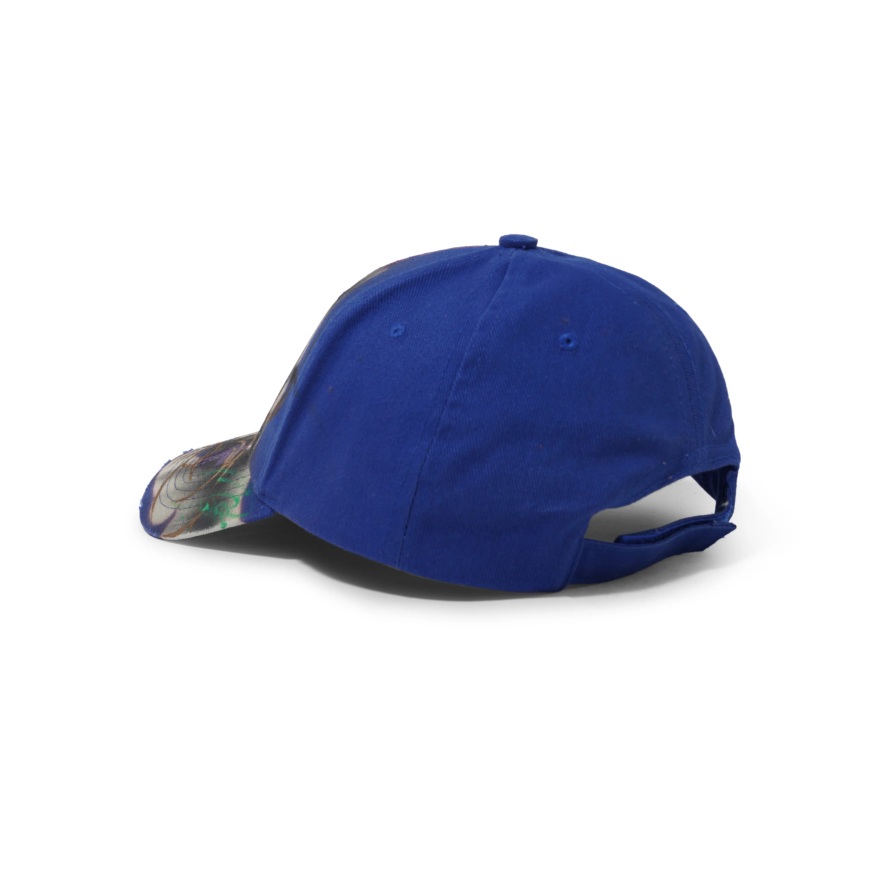 1 Of 1 Bleached / Airbrushed Hat, Dark Blue - Image 2