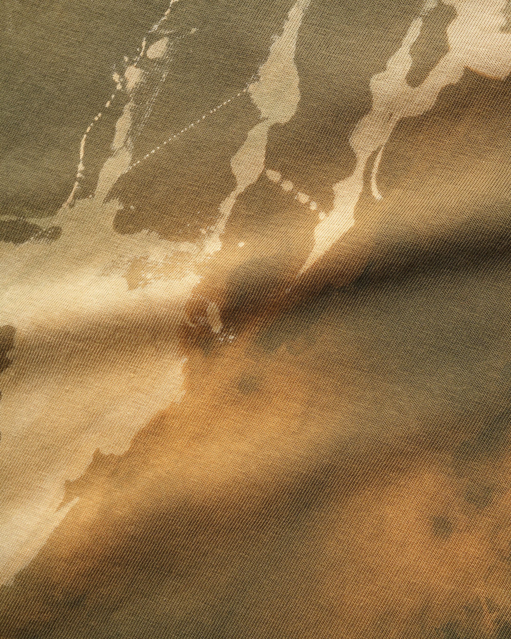 1 Of 1 Bleached / Airbrushed Tee, Green - Image 4