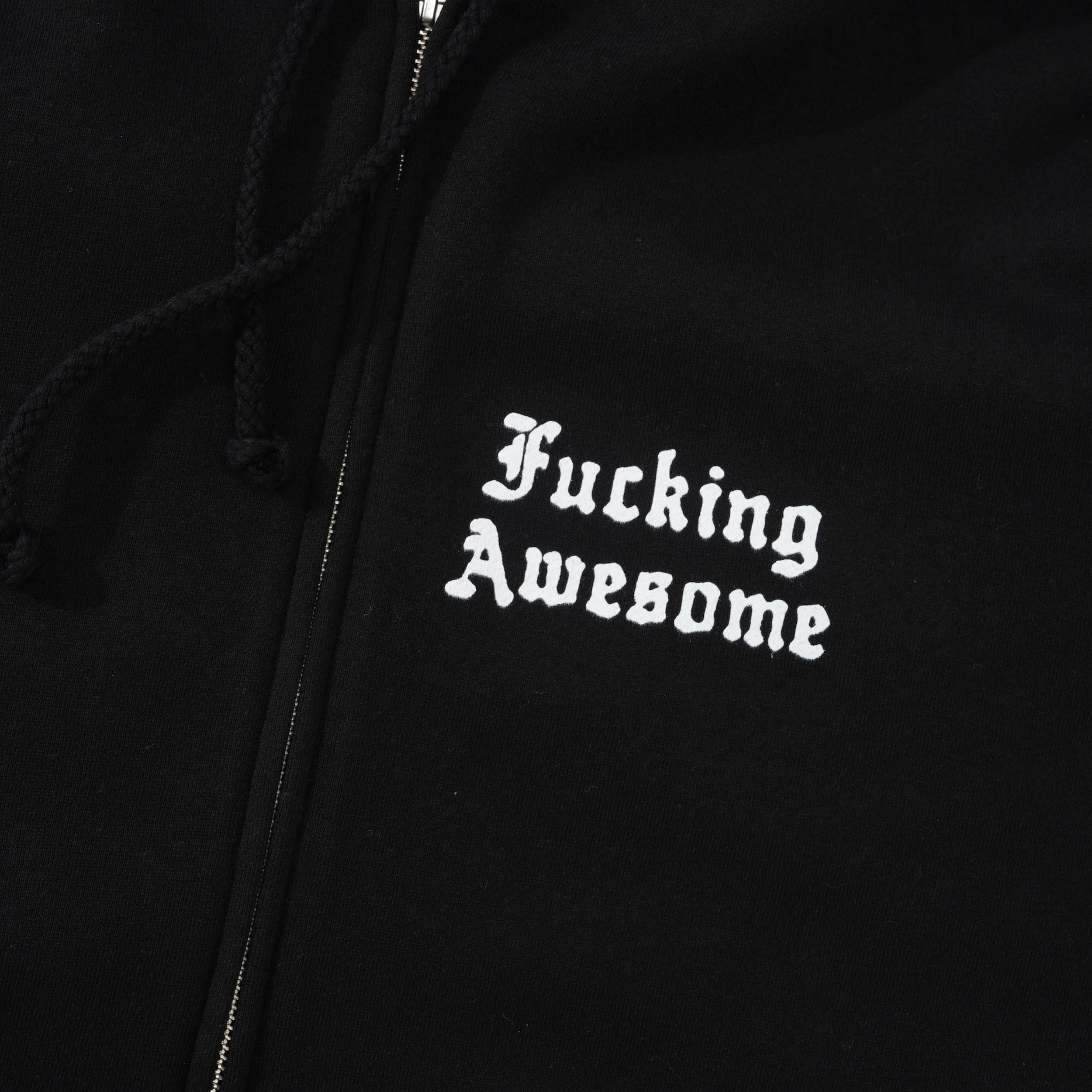 14th Century Zip Hood, Black - Image 3