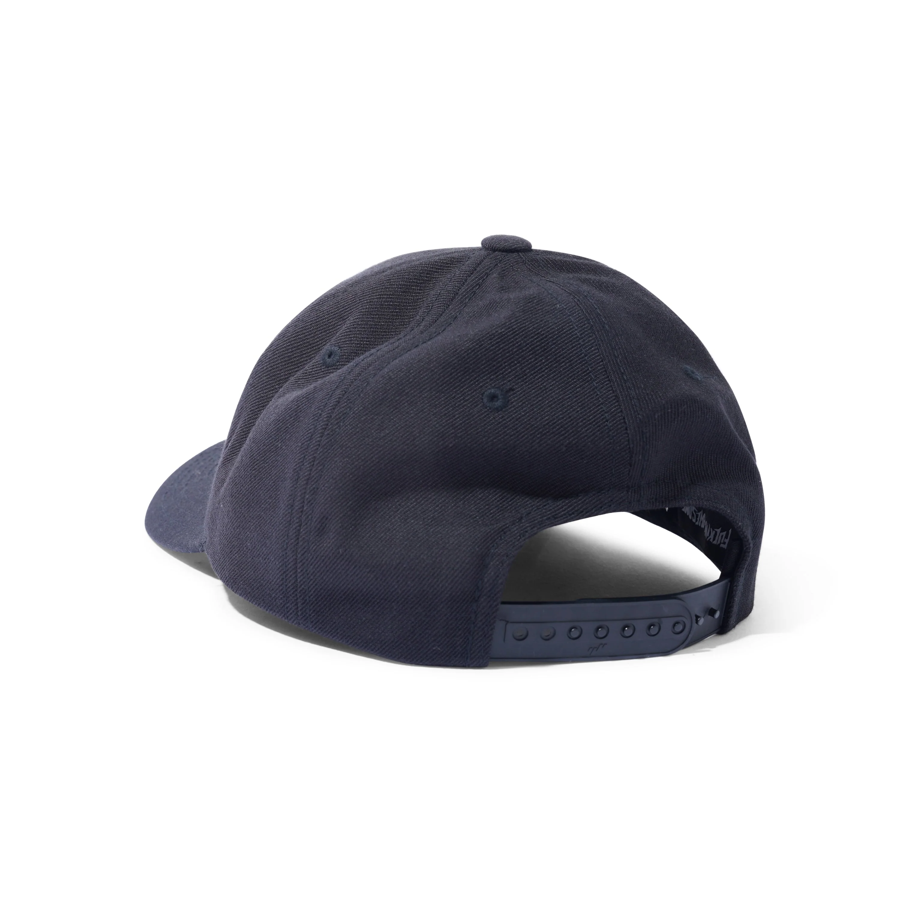 3 Stamp Snapback Hat, Black - Image 2