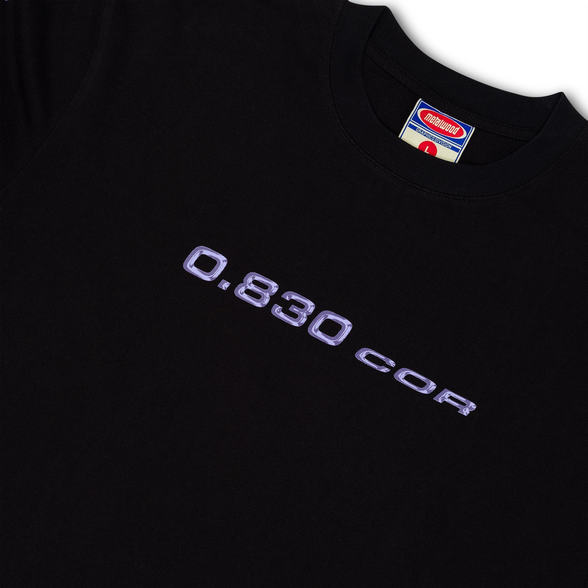 830 Cor L/S Tee, Black - Image 3