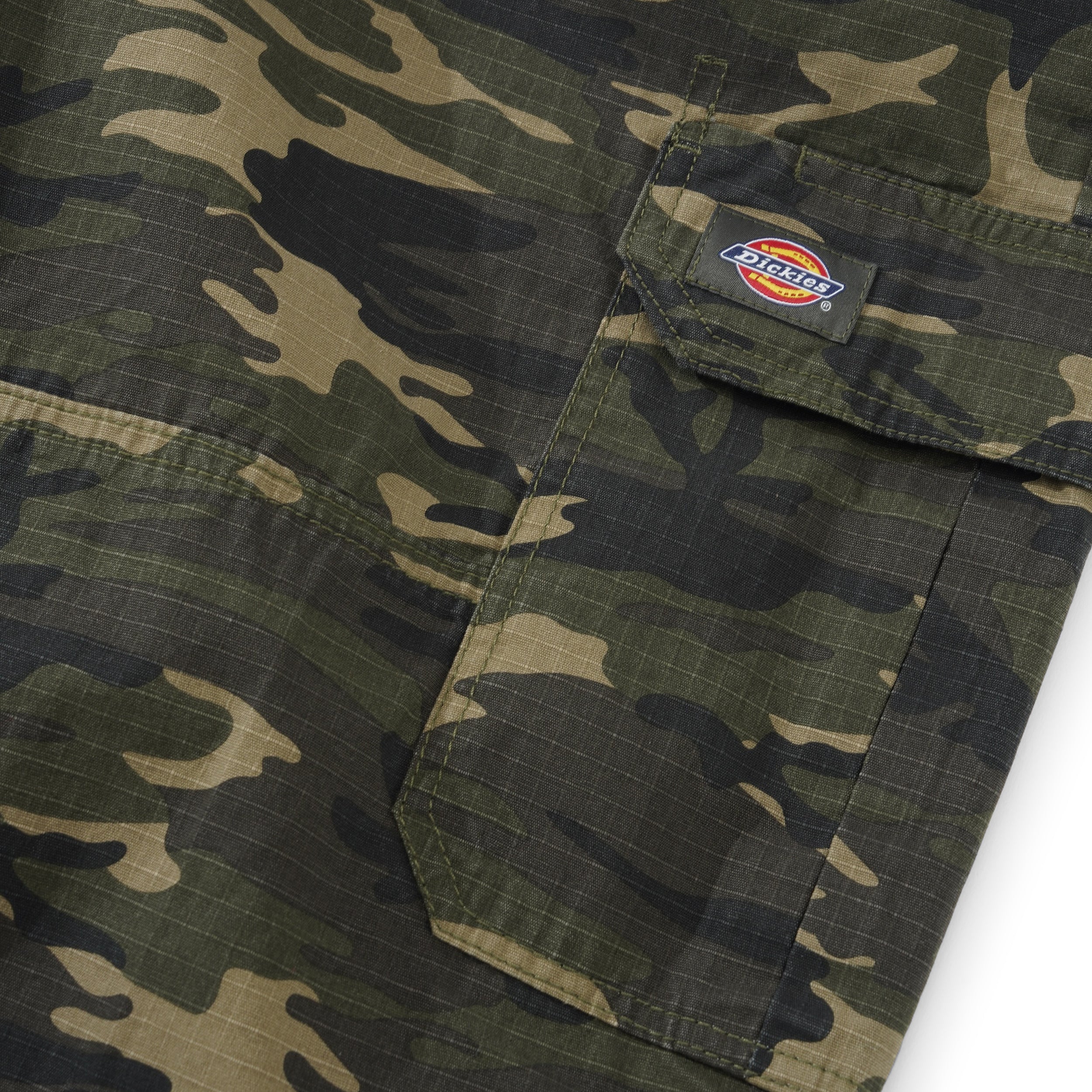 85-283 Double Knee Cargo Ripstop Pants, Camo - Image 3