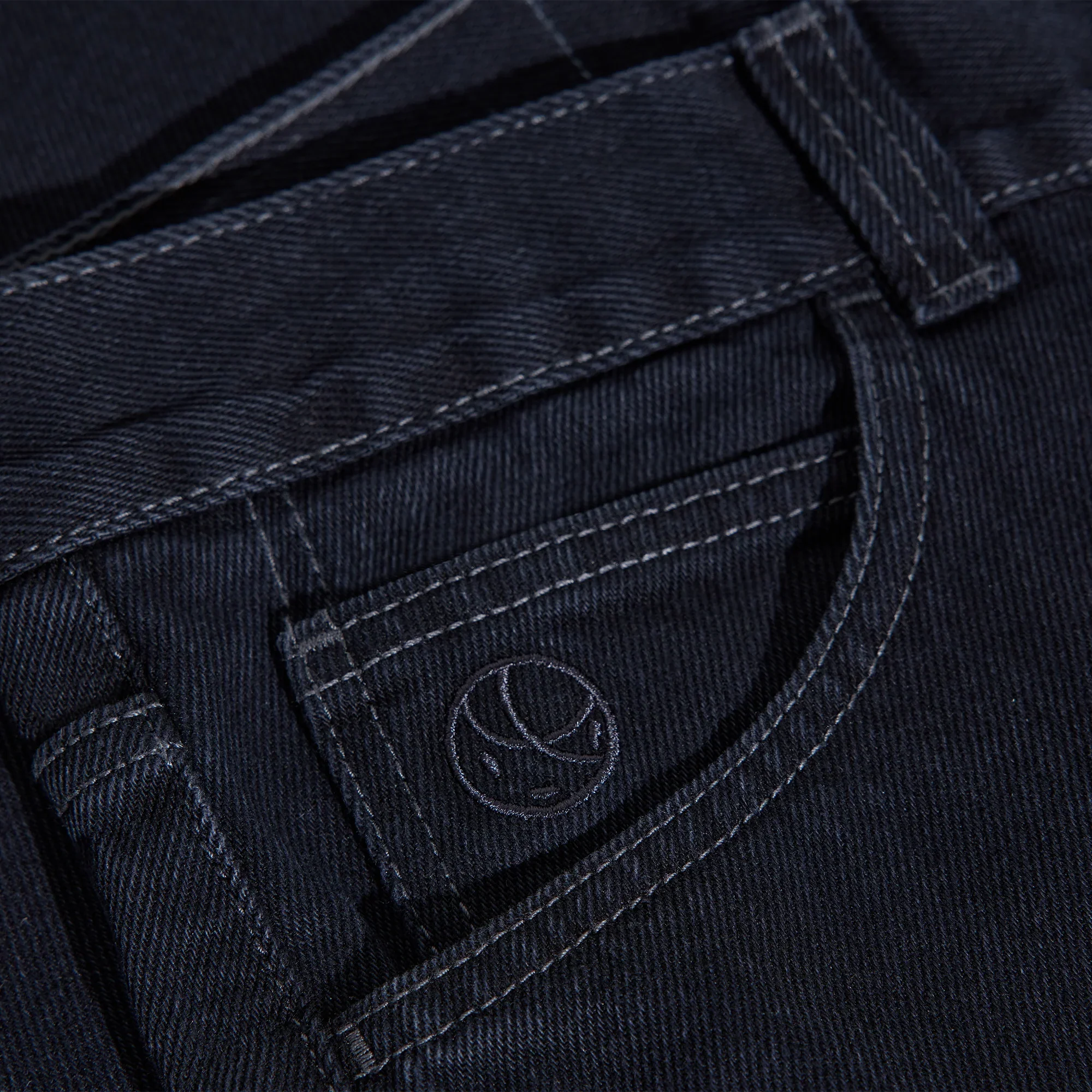 91! Denim Jeans, Aged Black - Image 3