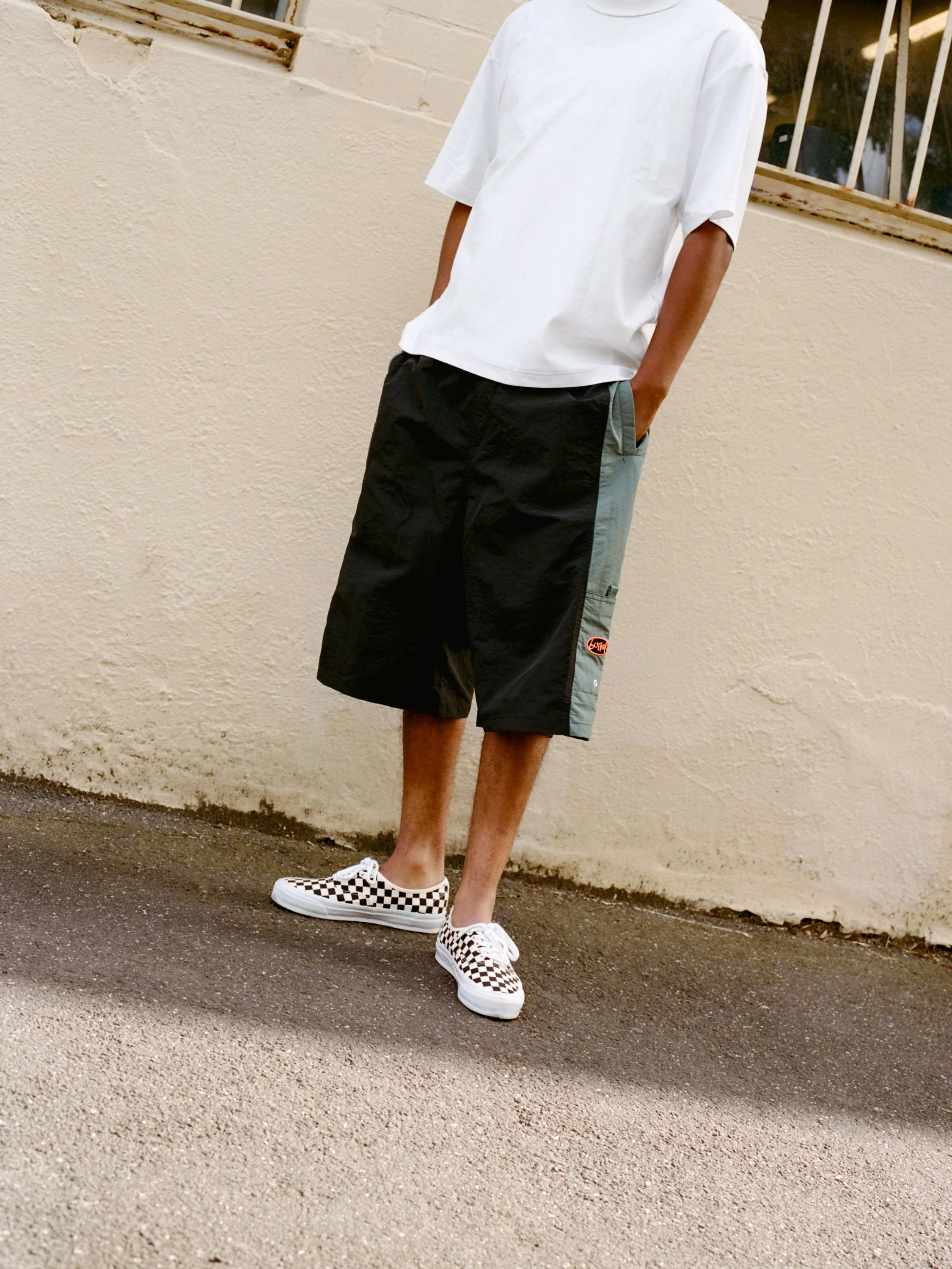 Abseil Boardshorts, Black / Sage - Image 6