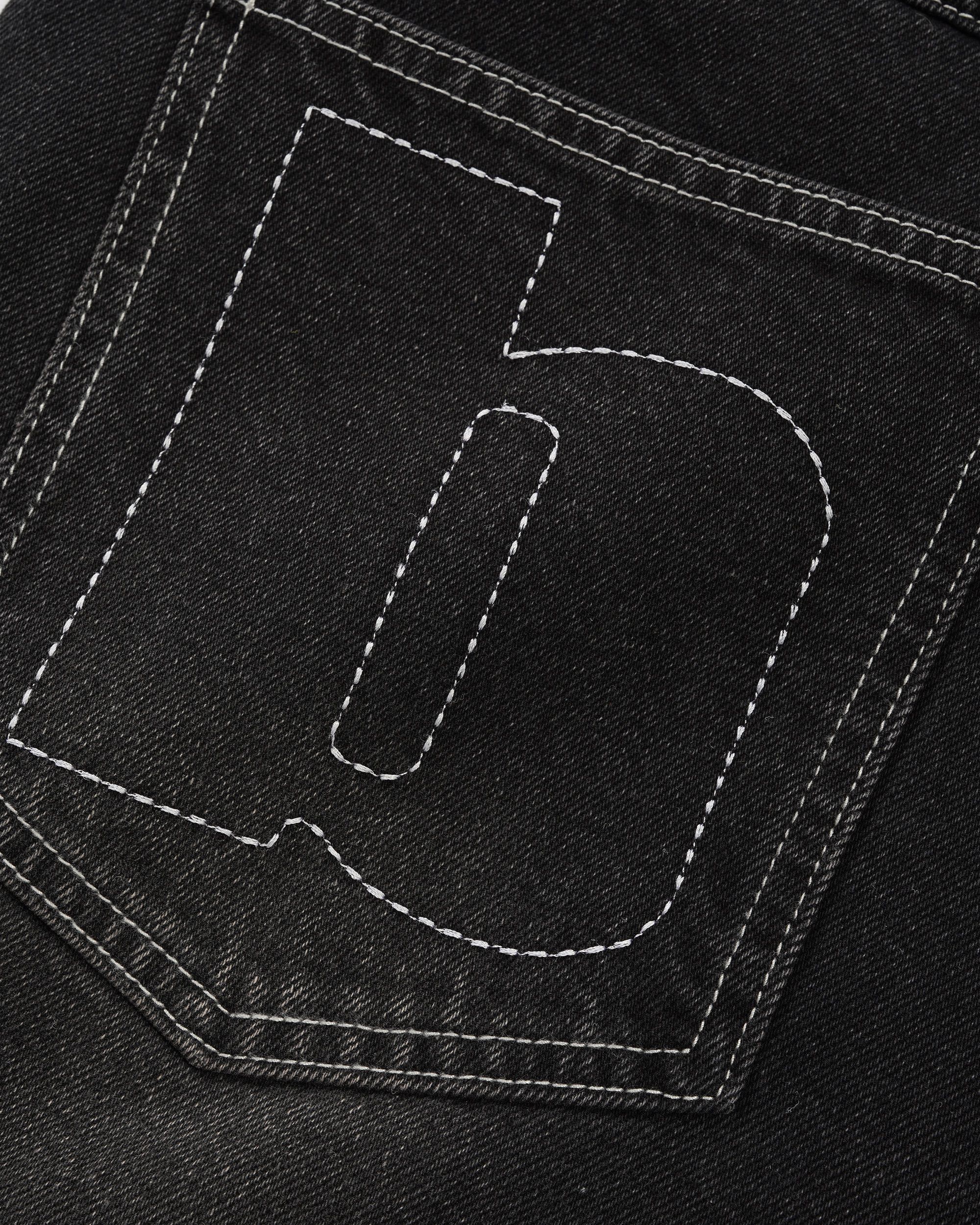 Ace Denim Jeans, Distressed Black - Image 4