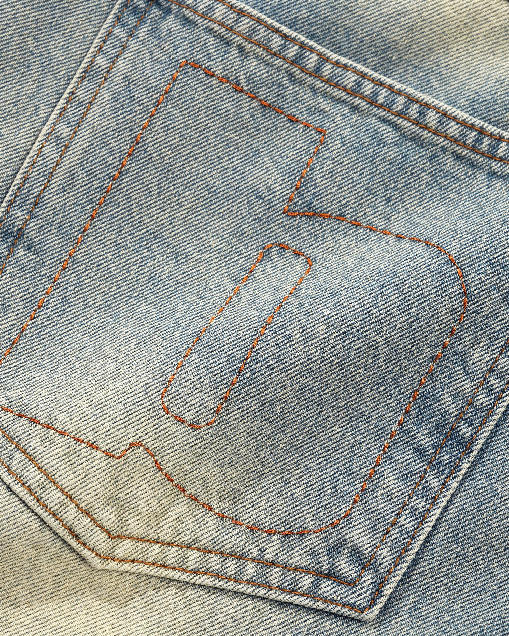 Ace Denim Jeans, Distressed Light Blue - Image 3