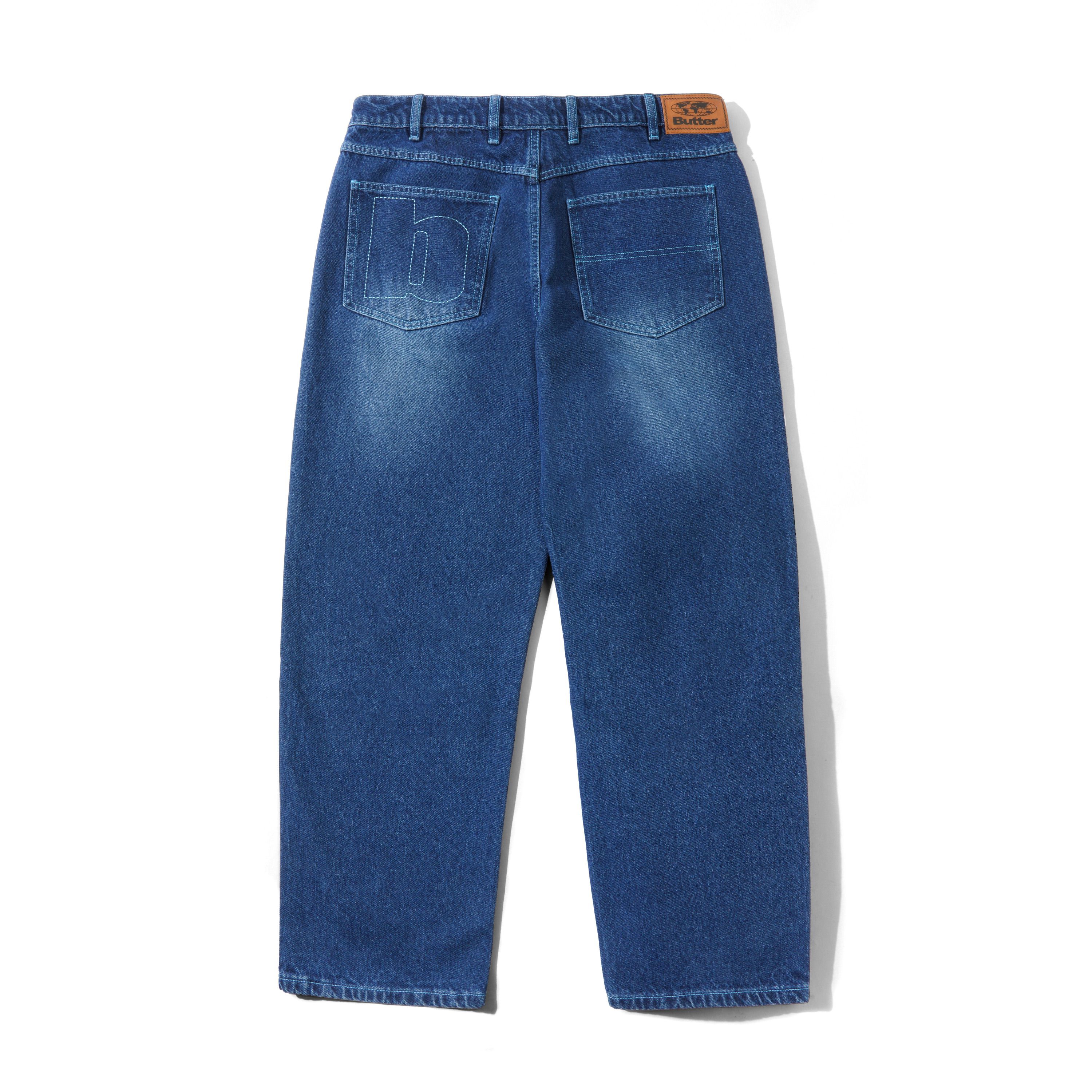 Ace Denim Jeans, Work Blue - Image 2