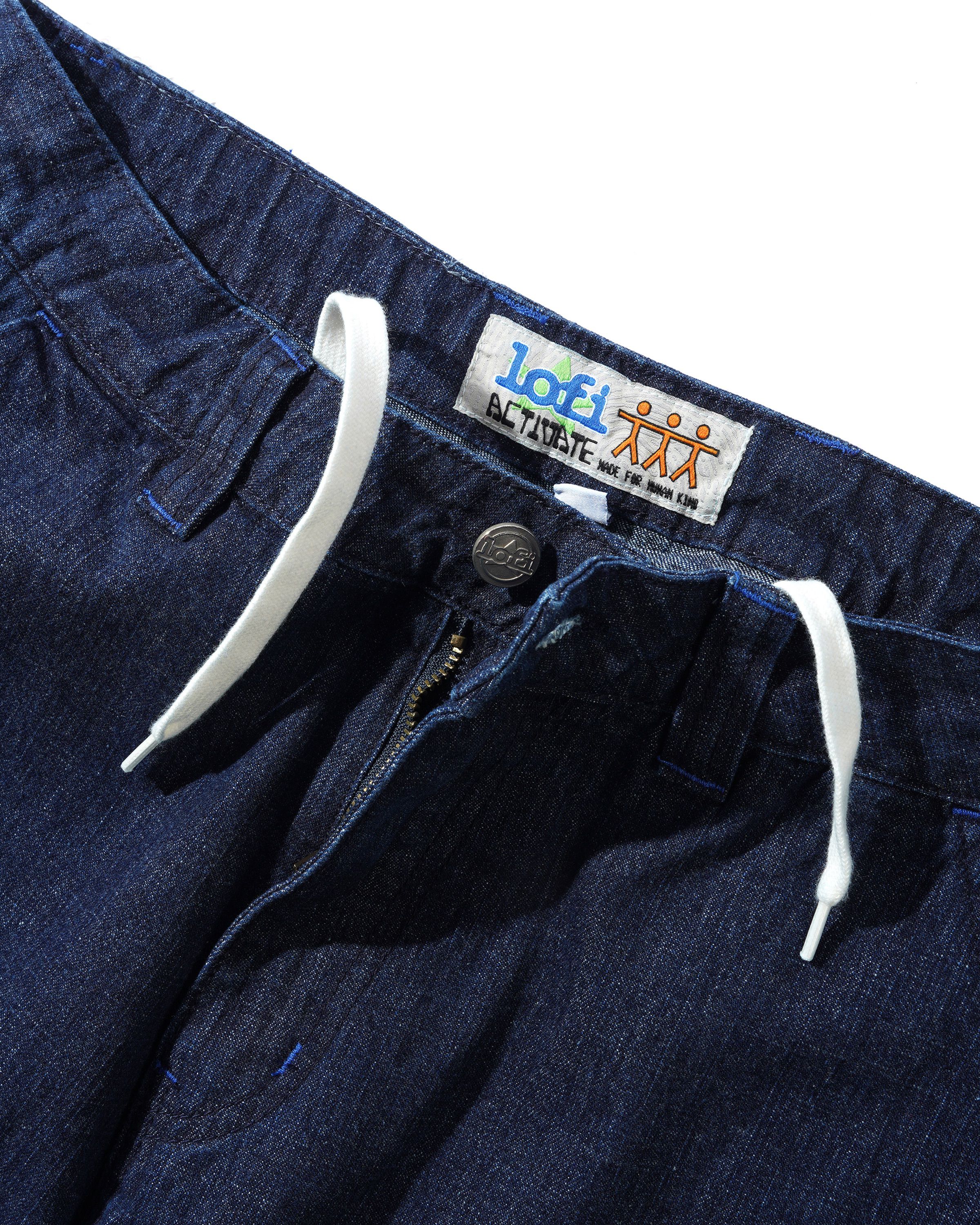 Activate Denim Jeans, Distressed Raw Denim - Image 4