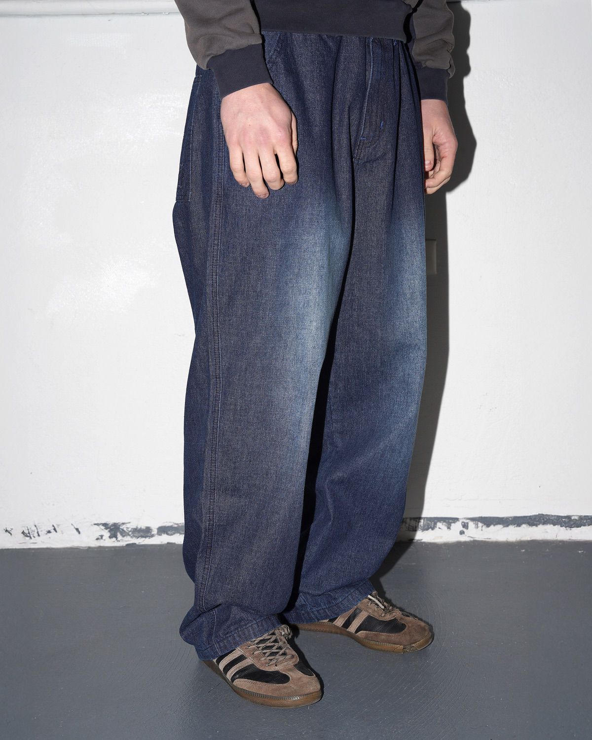 Activate Denim Jeans, Distressed Raw Denim - Image 8