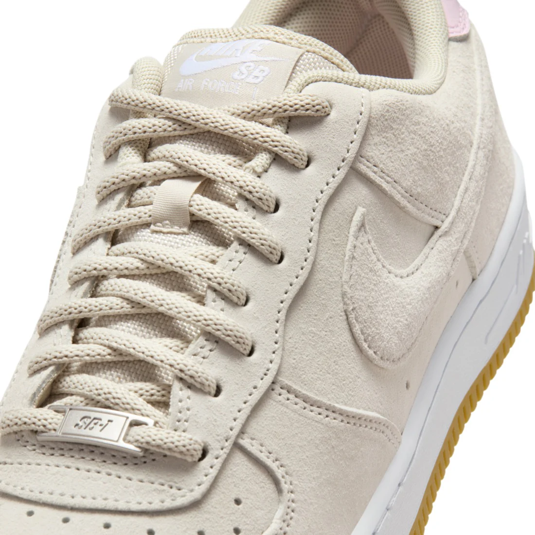 Air Force 1, Light Orewood Brown / Pink Foam - Image 5