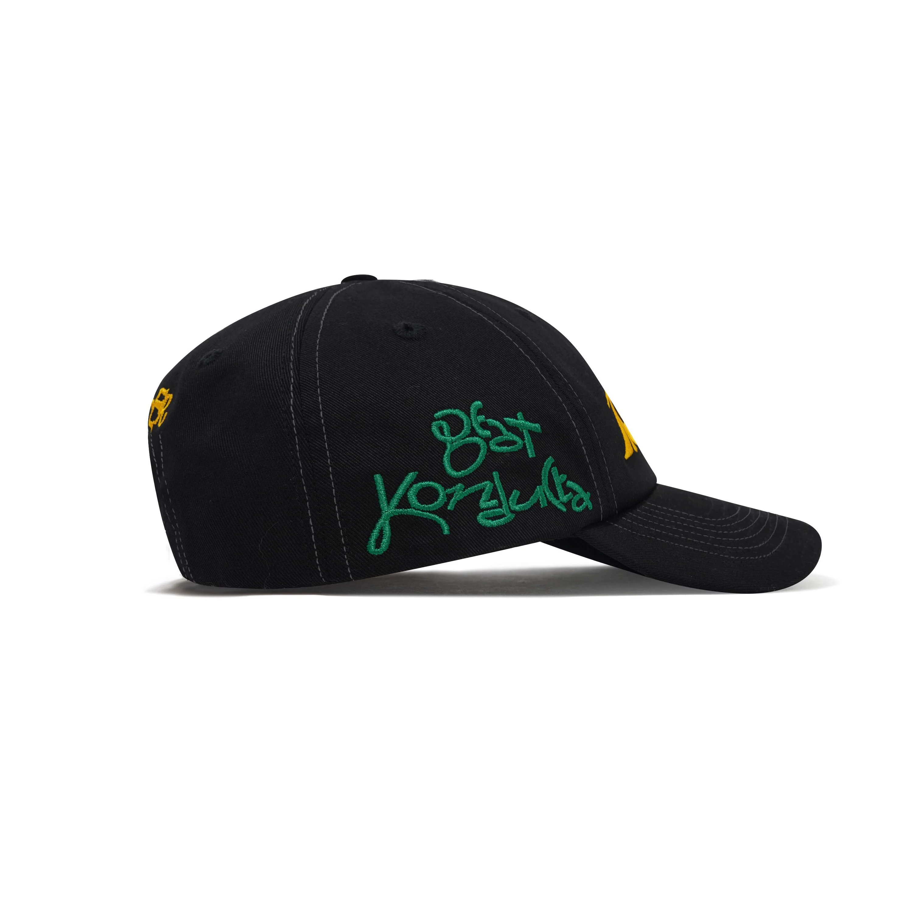 Alias 6 Panel Cap, Black - Image 3