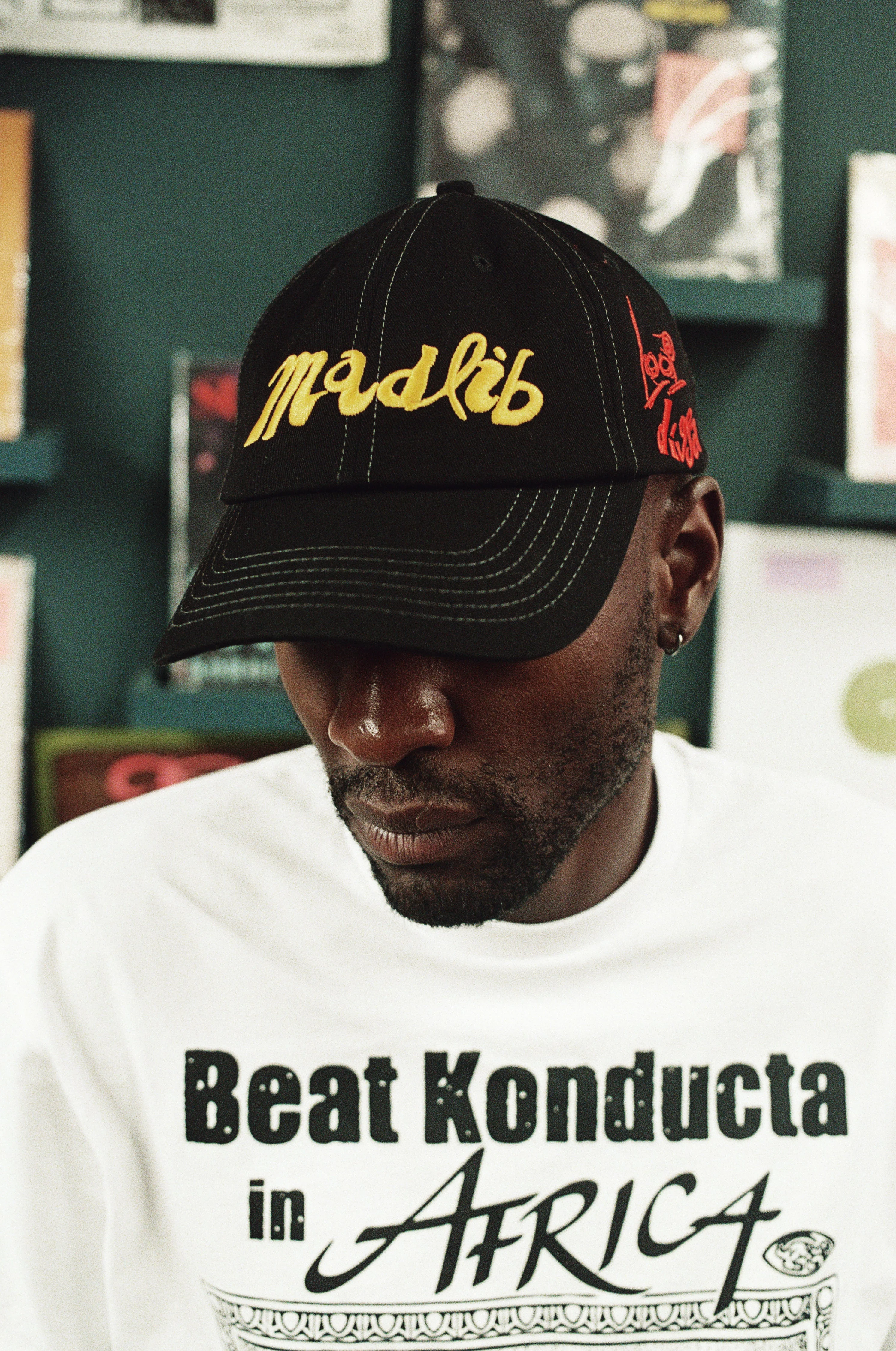 Alias 6 Panel Cap, Black - Image 4
