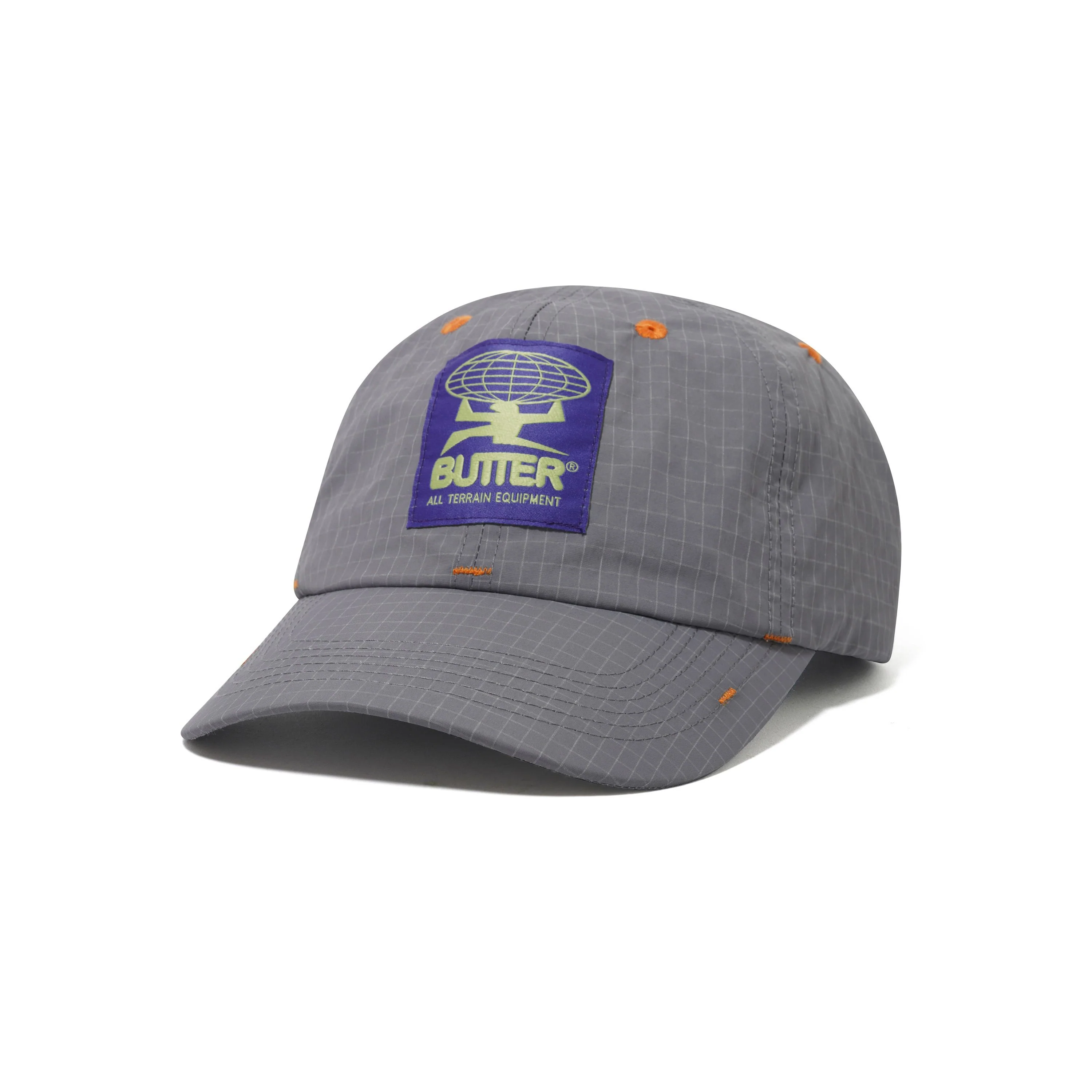 All Terrain 6 Panel Cap, Charcoal