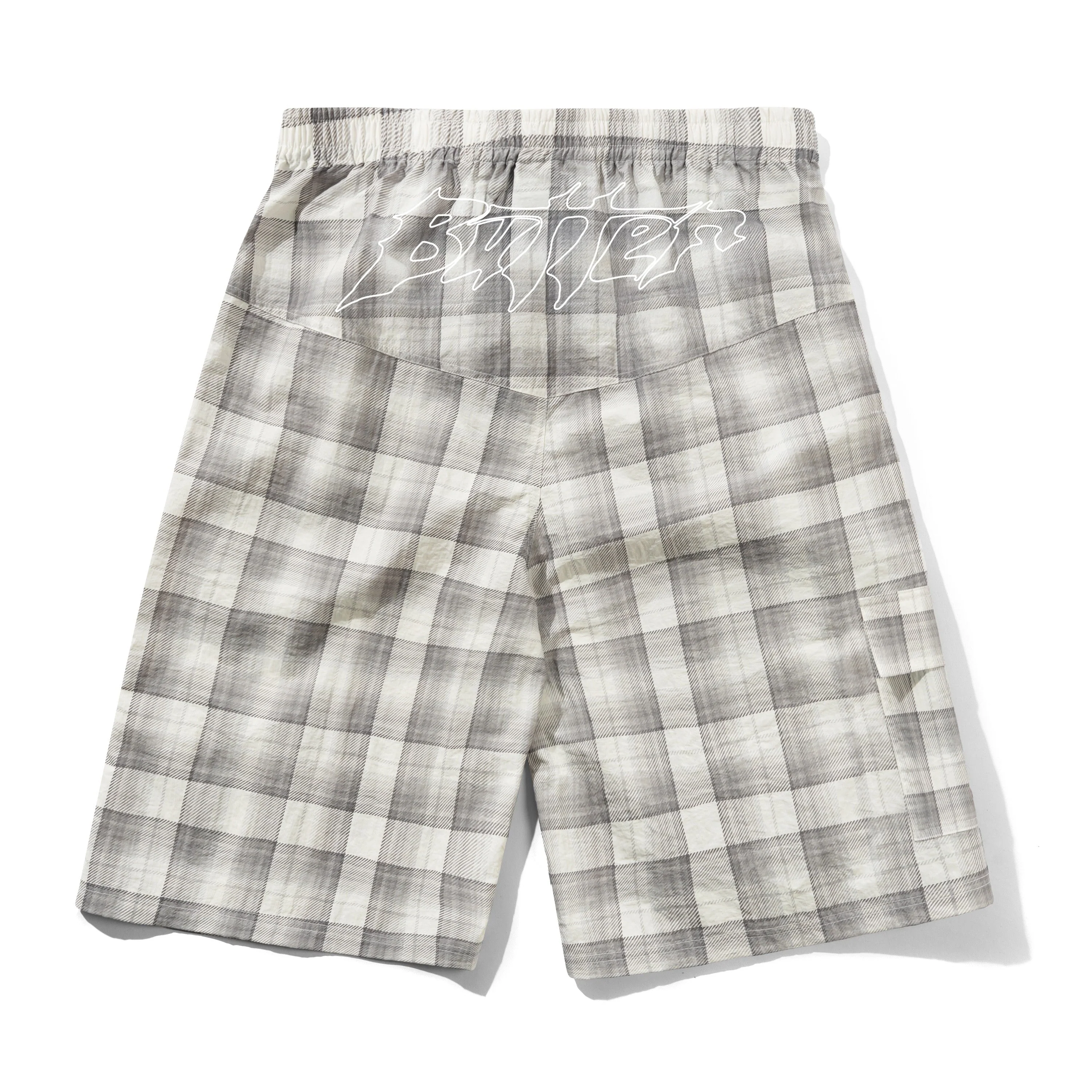Amplify Boardshorts, Plaid - Image 2
