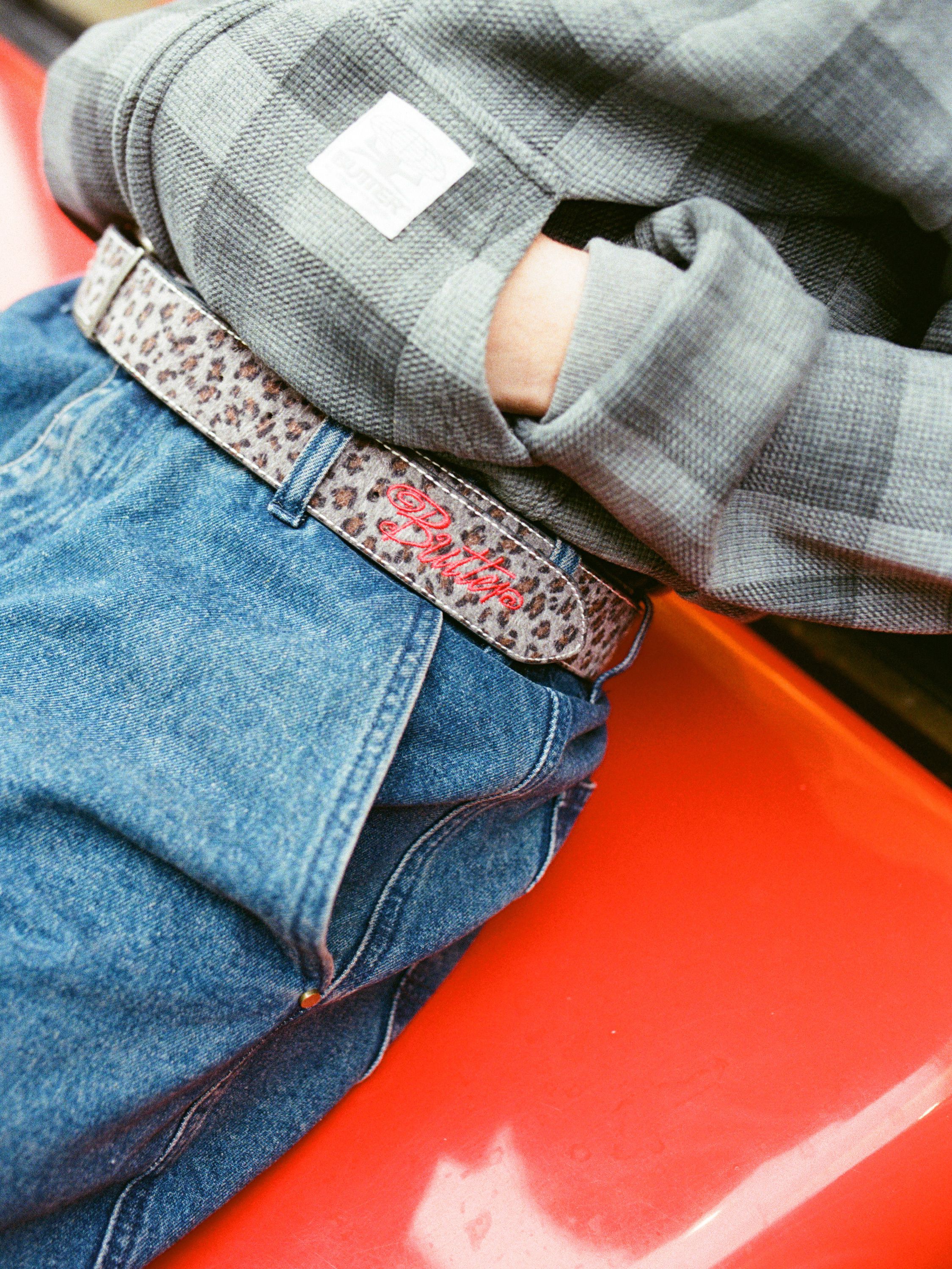 Animal Hide Belt, Leopard - Image 3
