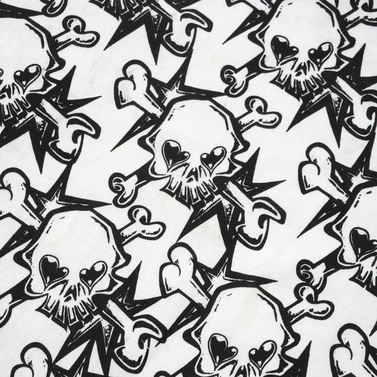 AOP Skull Tee, White - Image 2