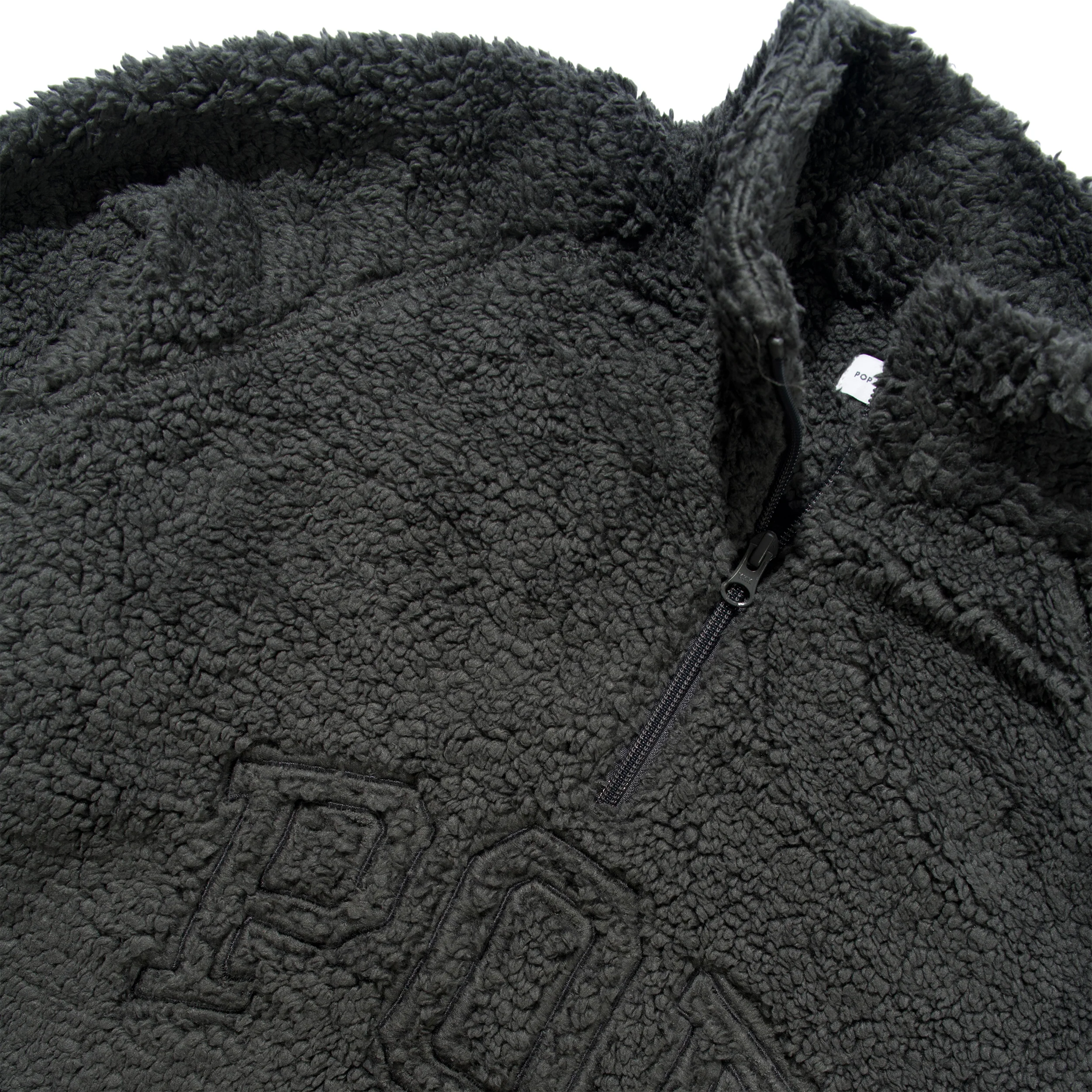 Arch Halfzip Fleece Sweat, Charcoal - Image 2