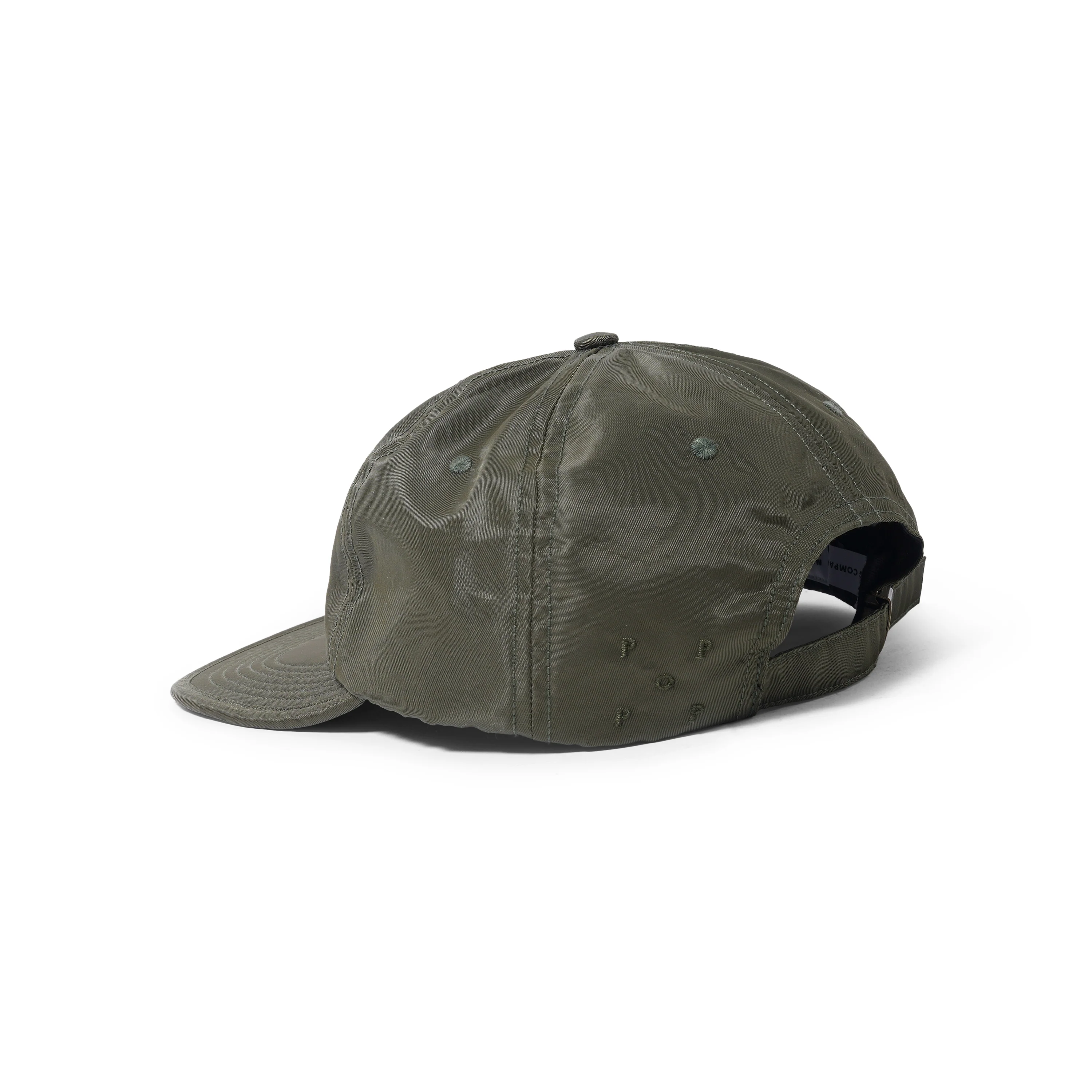 Arch Sixpanel Hat, Olive - Image 2