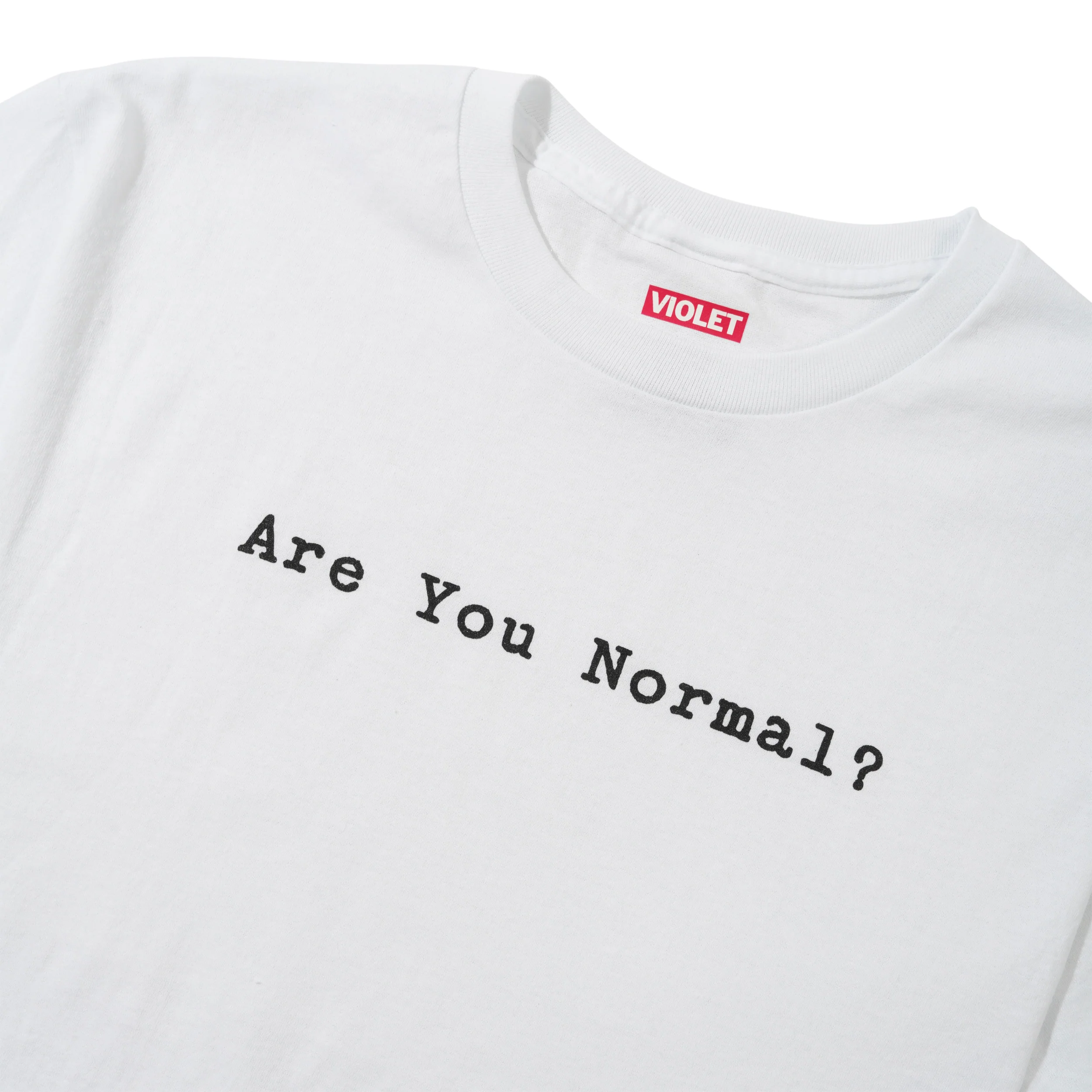 Are You Normal? Tee, White - Image 2