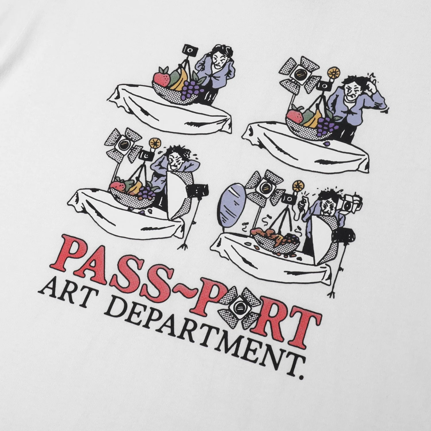 Art Dept. Tee, White - Image 2