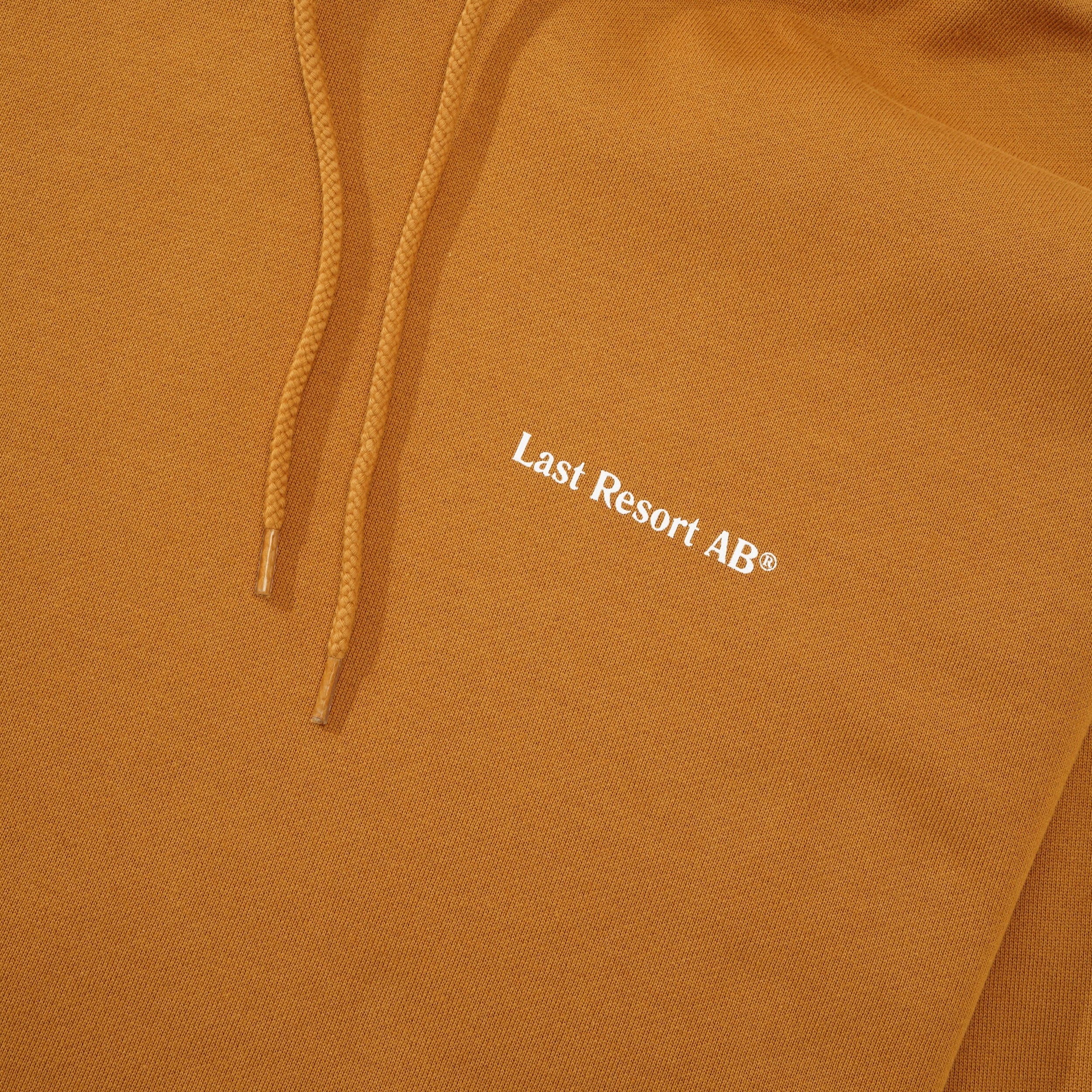 Atlas Monogram Pullover Hood, Golden Brown / White - Image 3