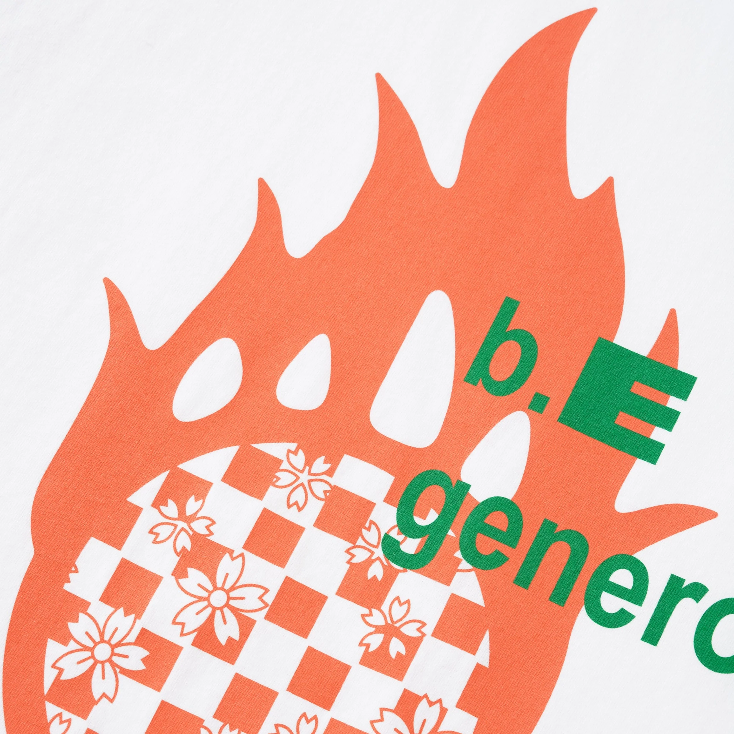 b.E Generous Tee, White - Image 2