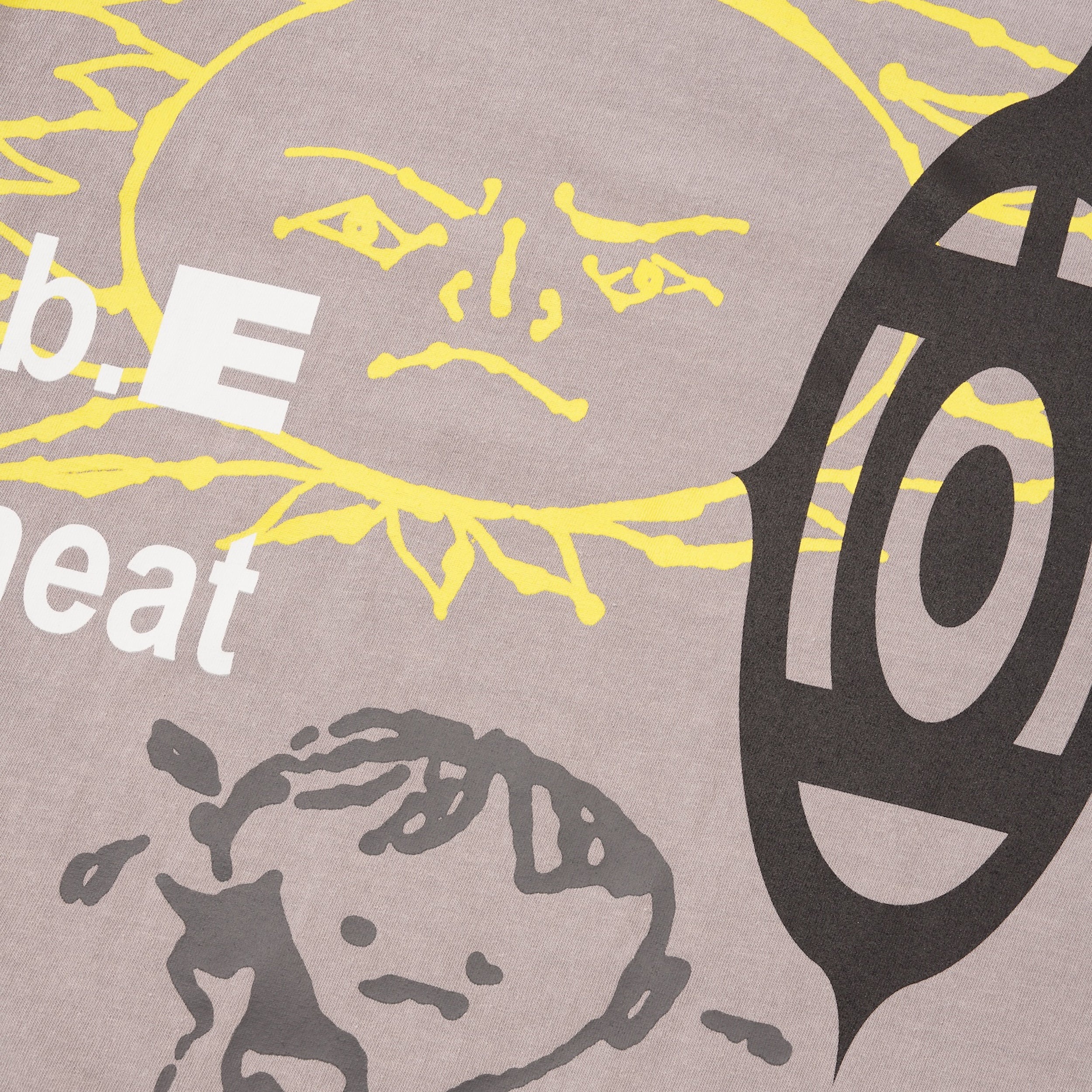 b.E heat Tee, Dark Silver - Image 2