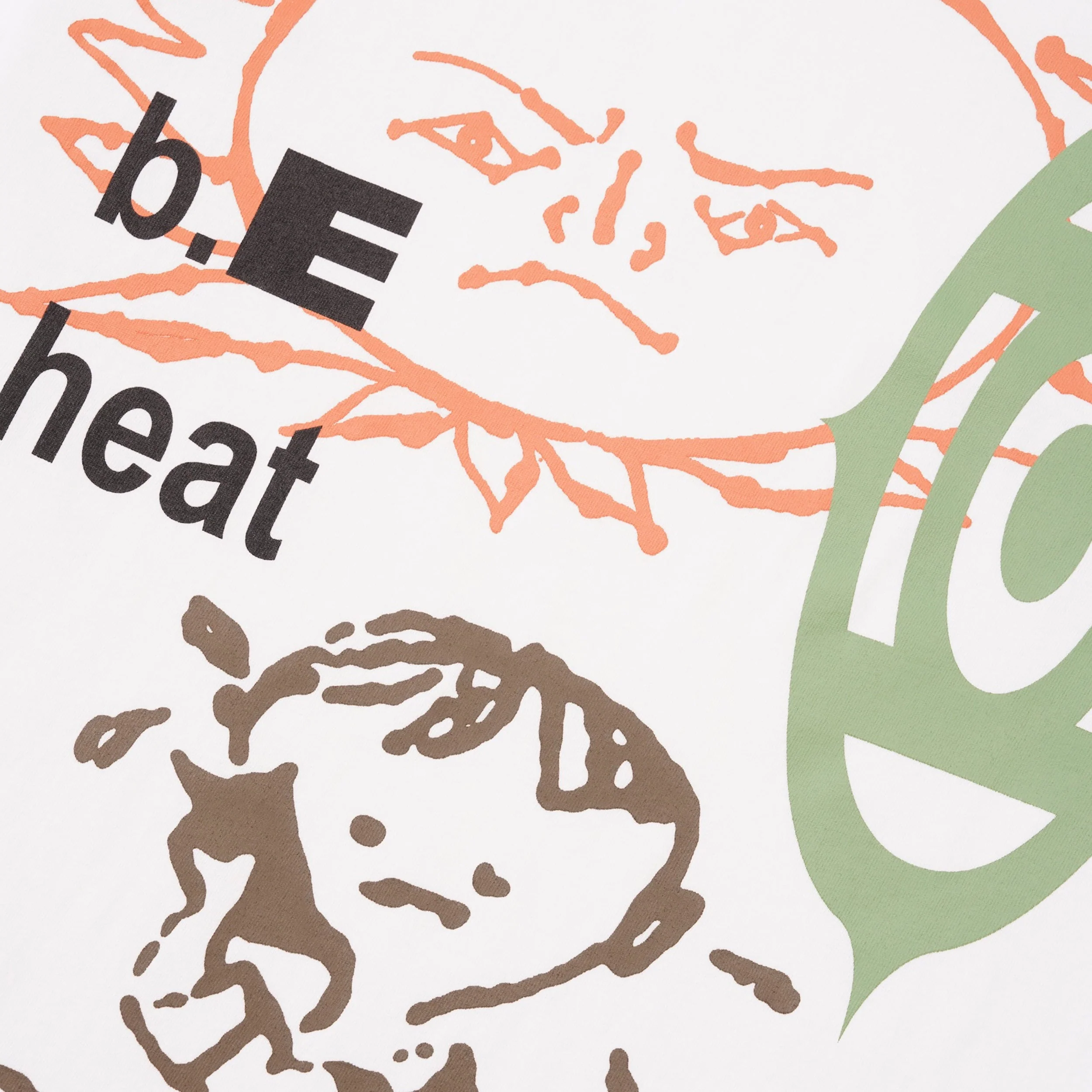 b.E heat Tee, White - Image 2