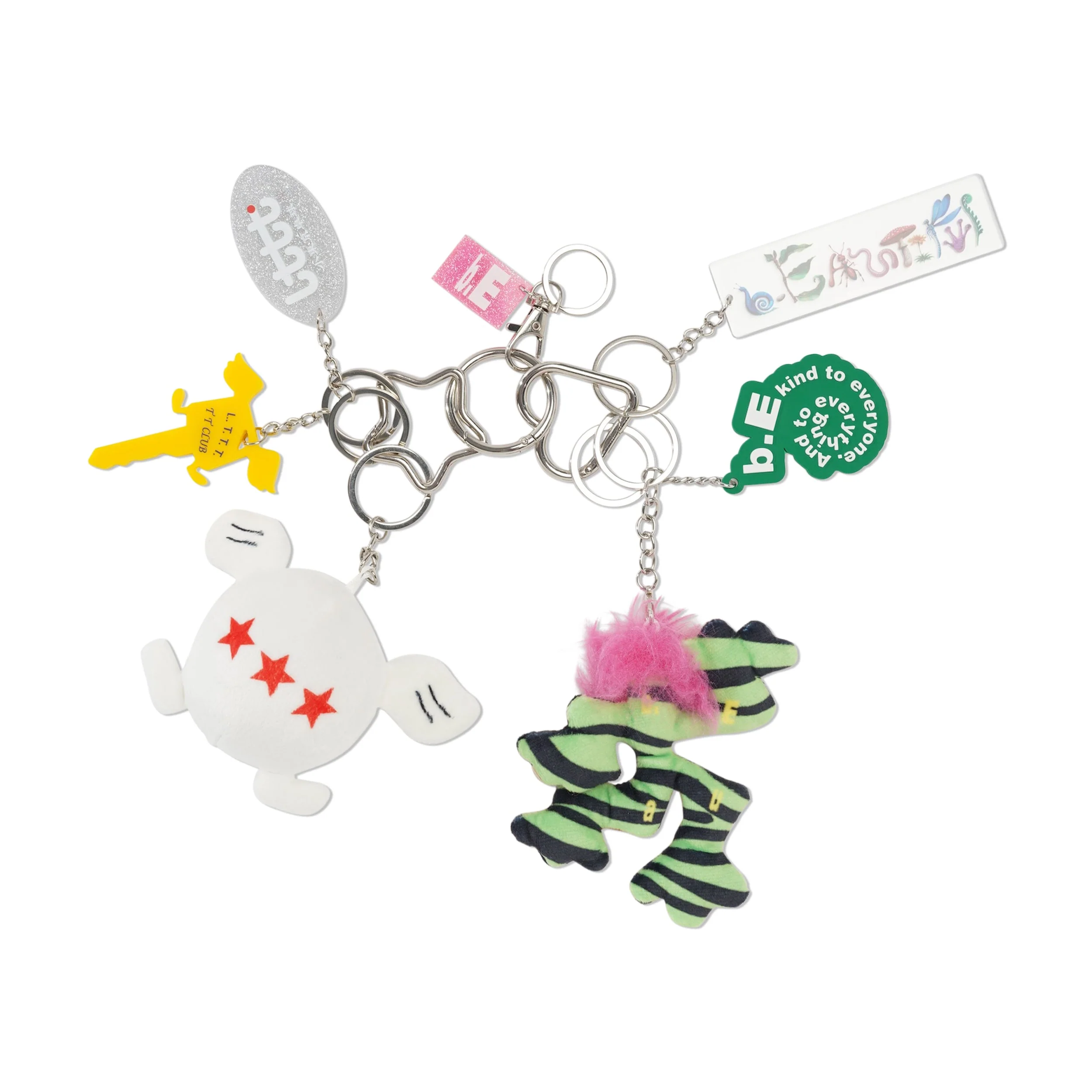 b.Eautiful x LTTT Calder Keychain, Multi - Image 2