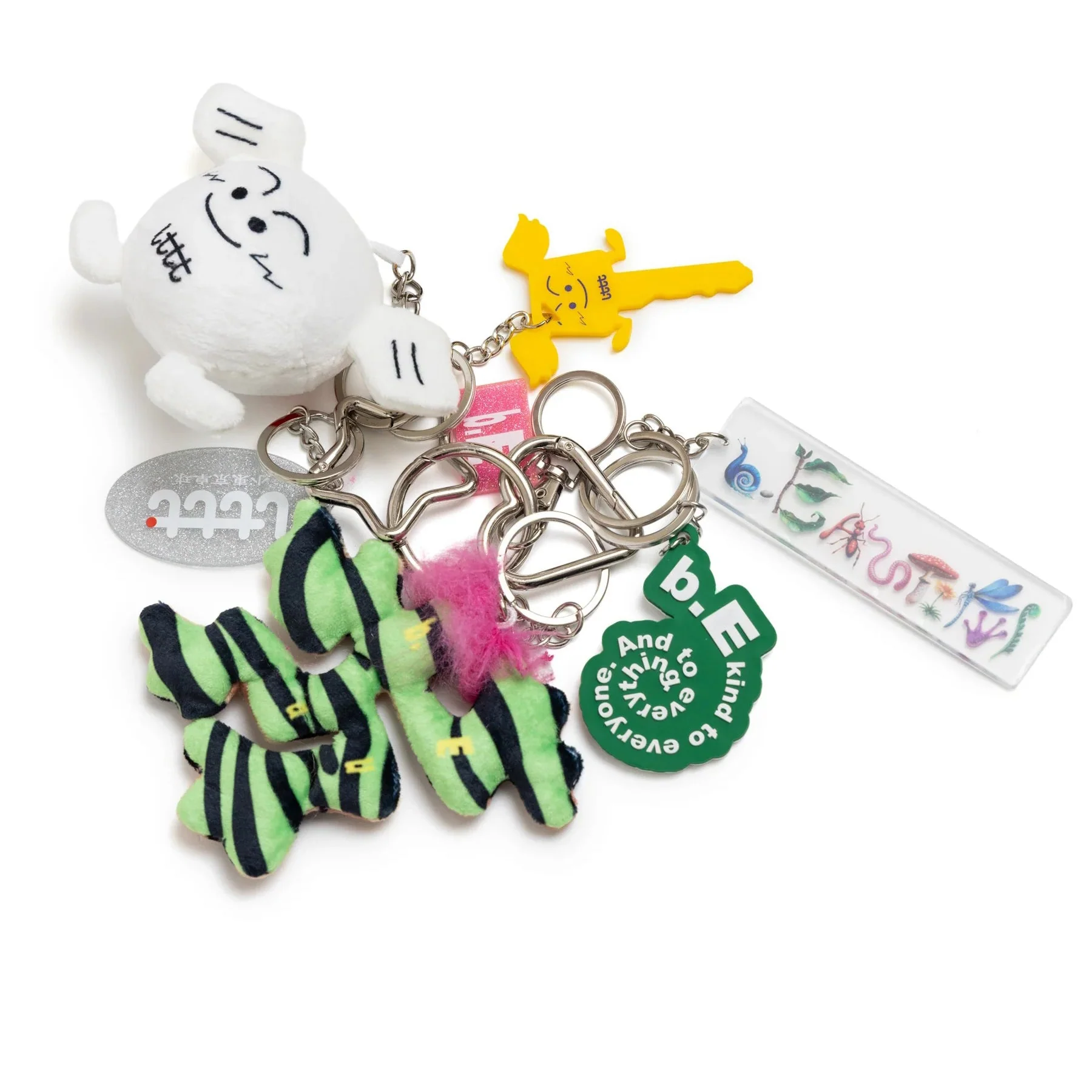 b.Eautiful x LTTT Calder Keychain, Multi - Image 3