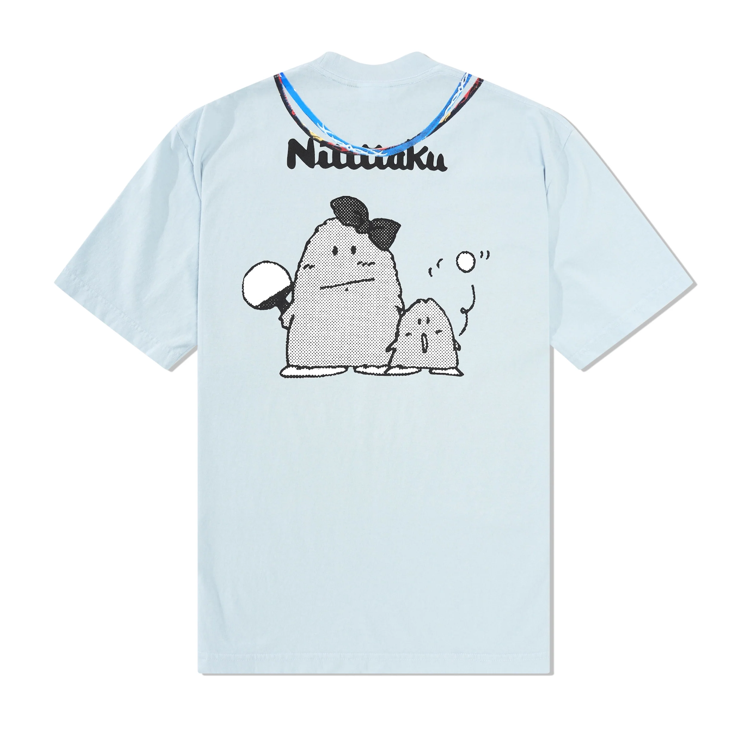 b.Eautiful x LTTT Joy Tee, Light Blue - Image 3