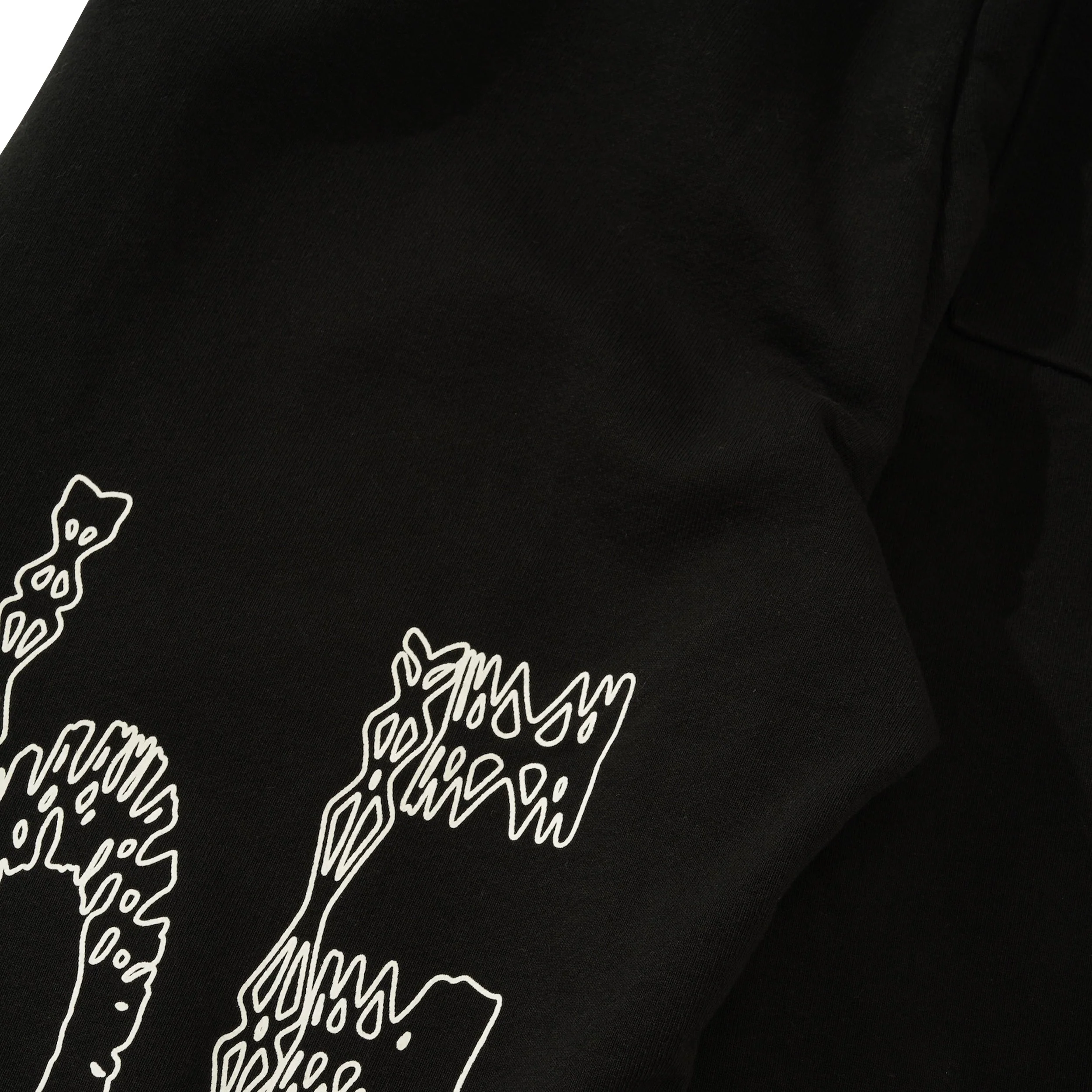 b.Eautiful x NANOOK Bigfoot Sweatpants, Black - Image 4