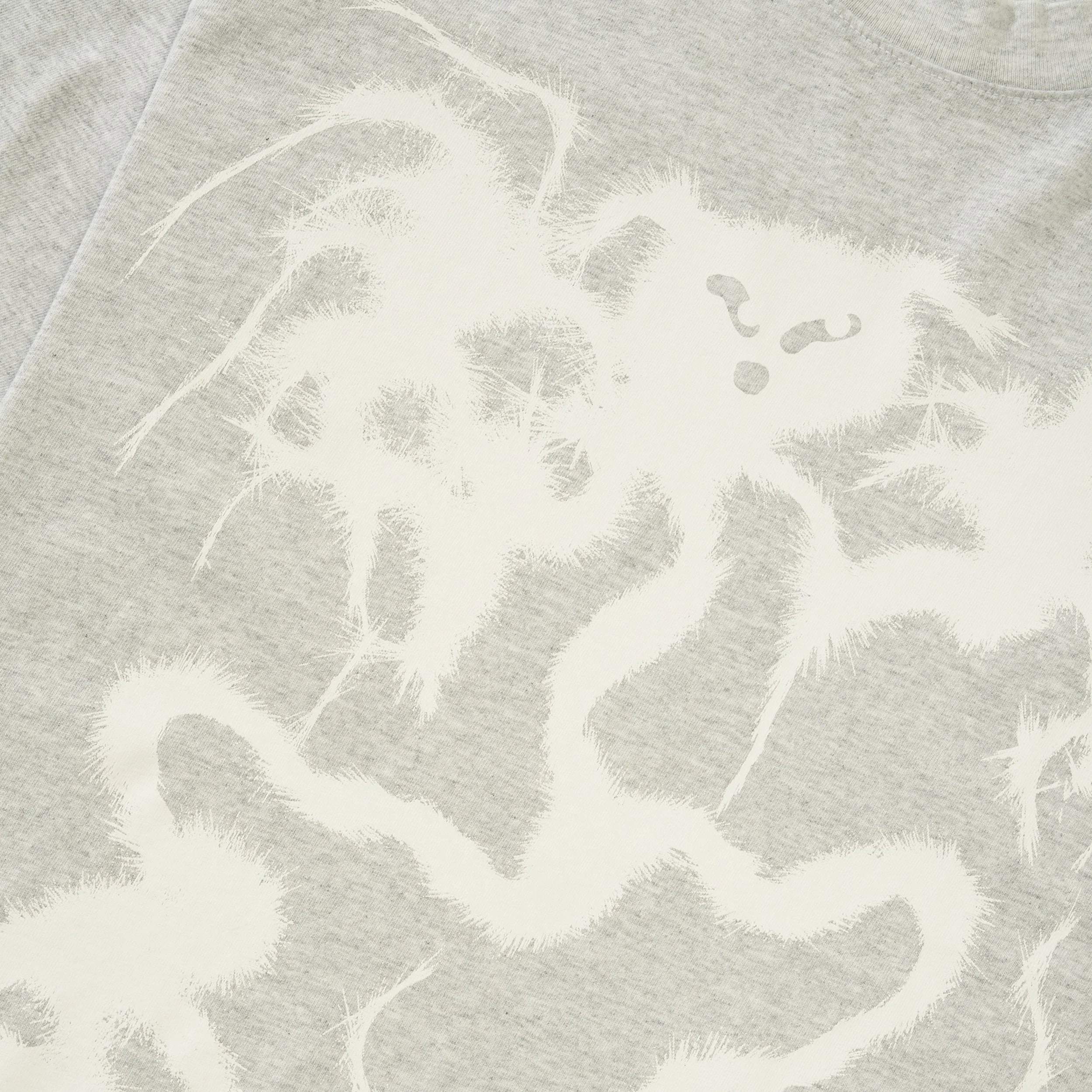 b.Eautiful x NANOOK Fingernail Tee, Heather Grey - Image 3