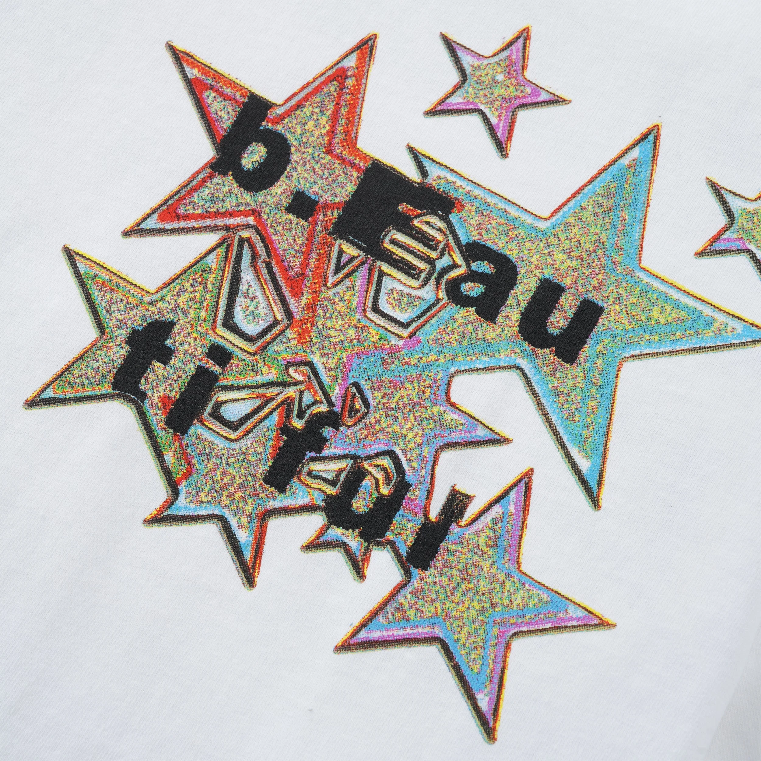 b.Eautiful x Ibuki Sakai Tee, White - Image 3