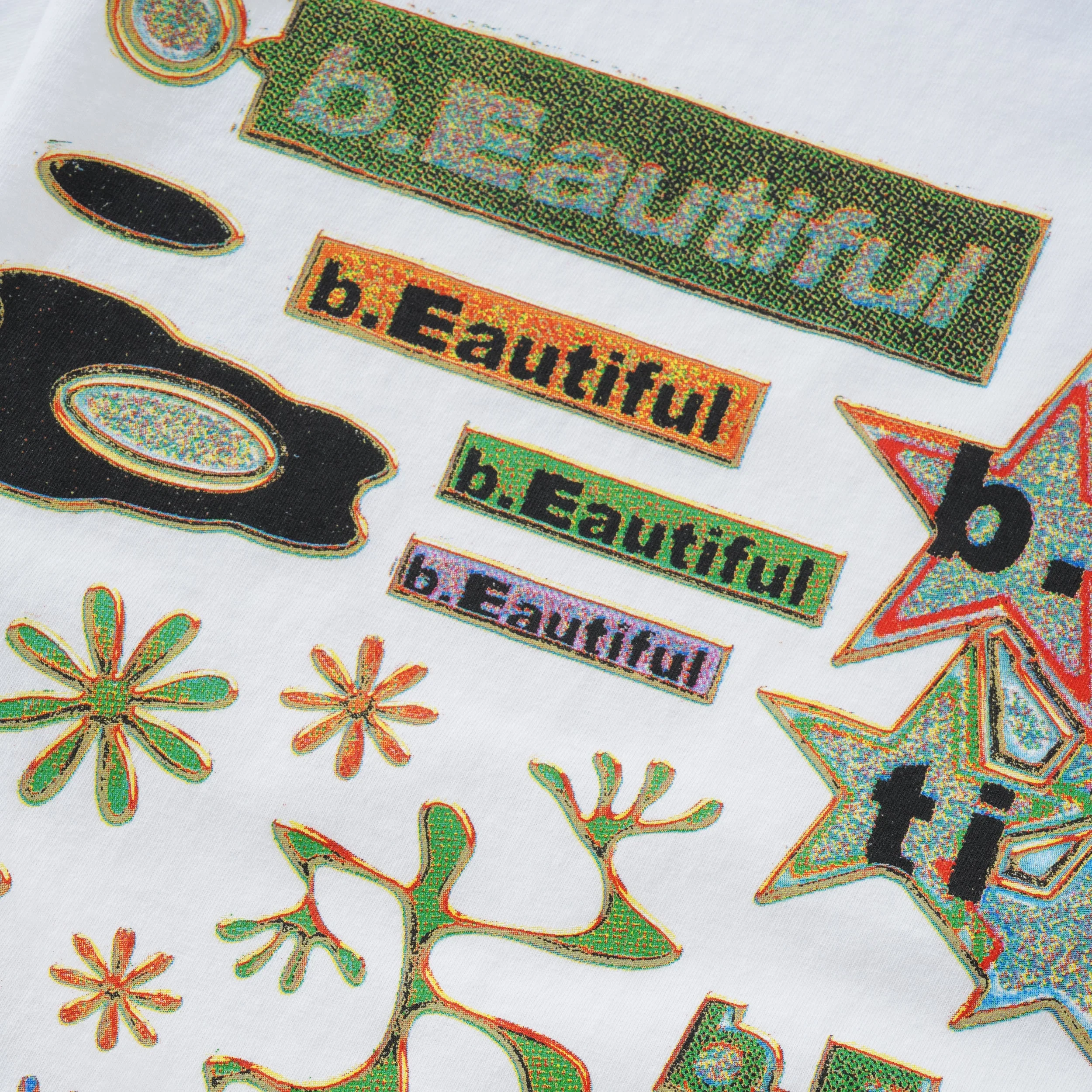 b.Eautiful x Ibuki Sakai Tee, White - Image 4