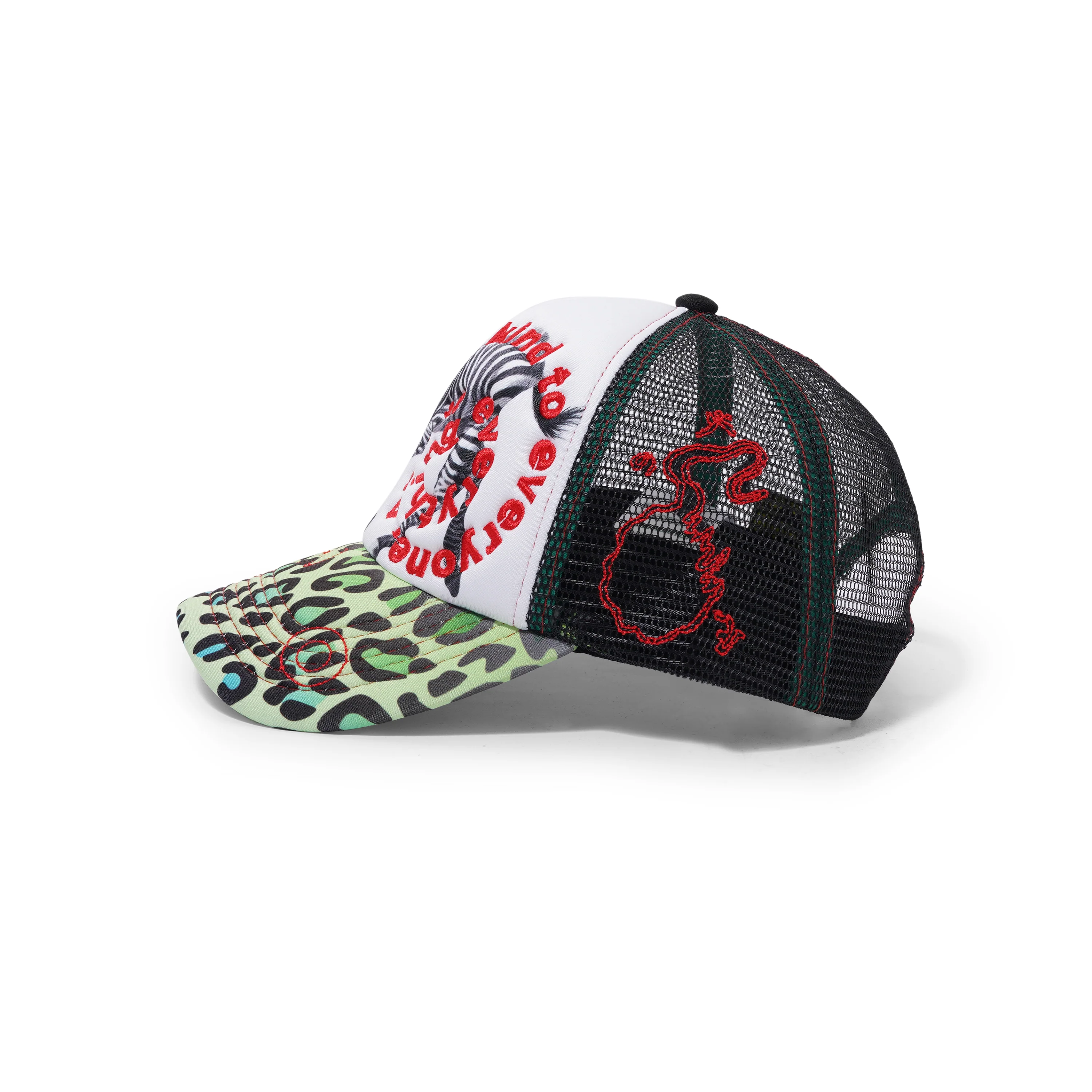 b.i Foam trucker Hat, Baby Zebra - Image 3
