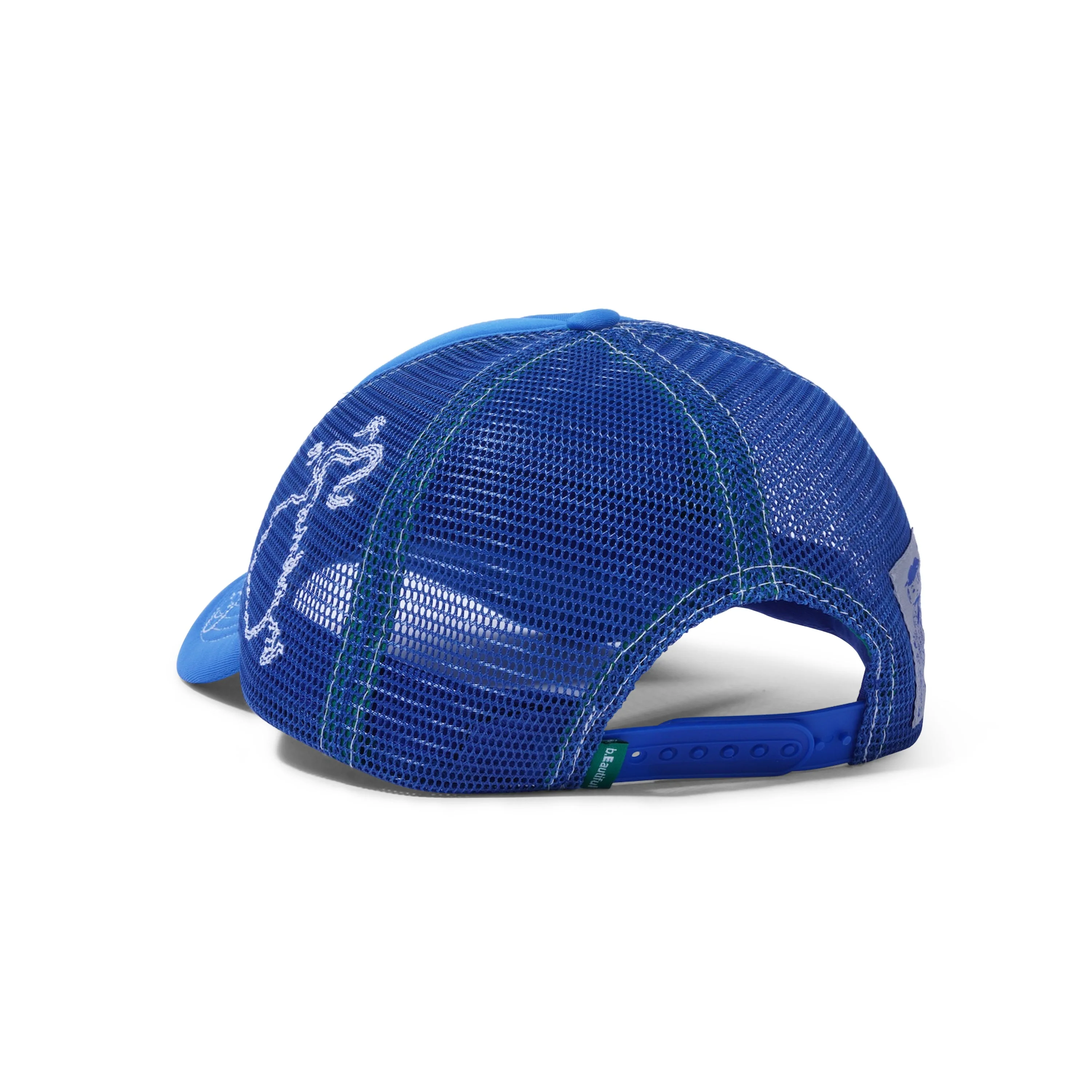 b.i Foam Trucker Hat, Beach Blue - Image 2