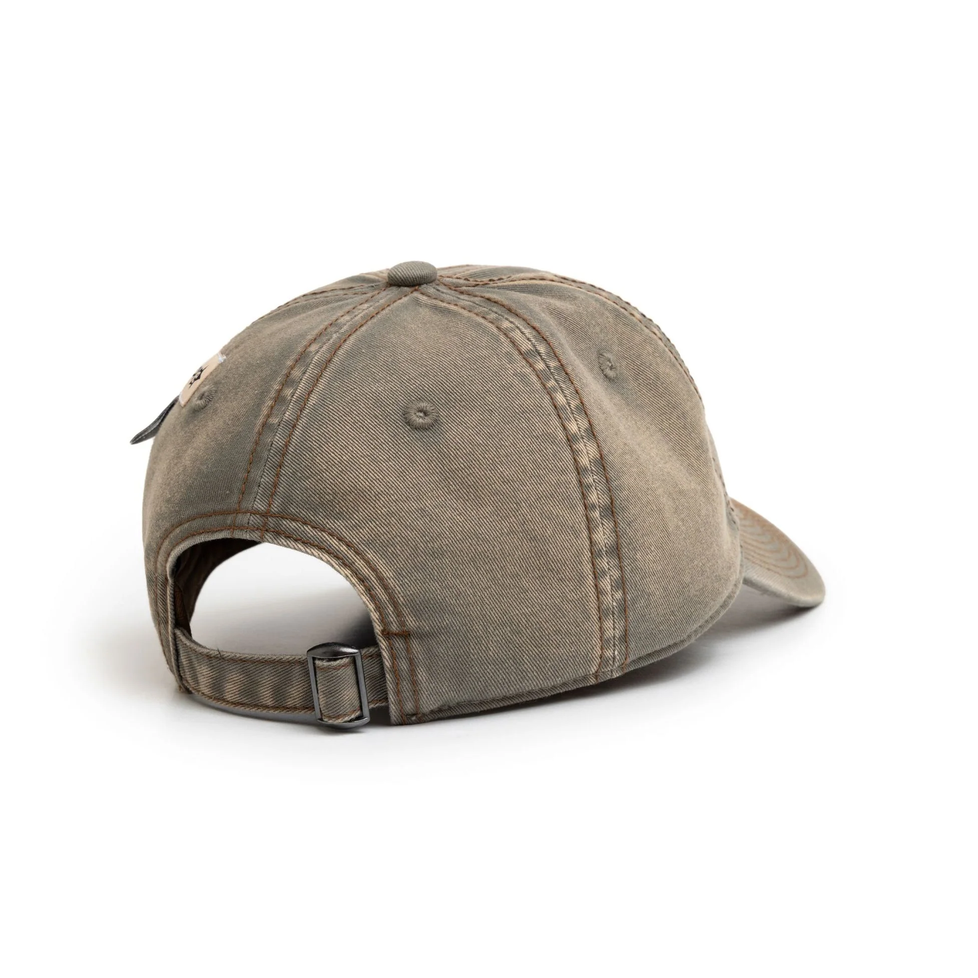 Baby Logo Hat V.2, Olive / Brown - Image 3