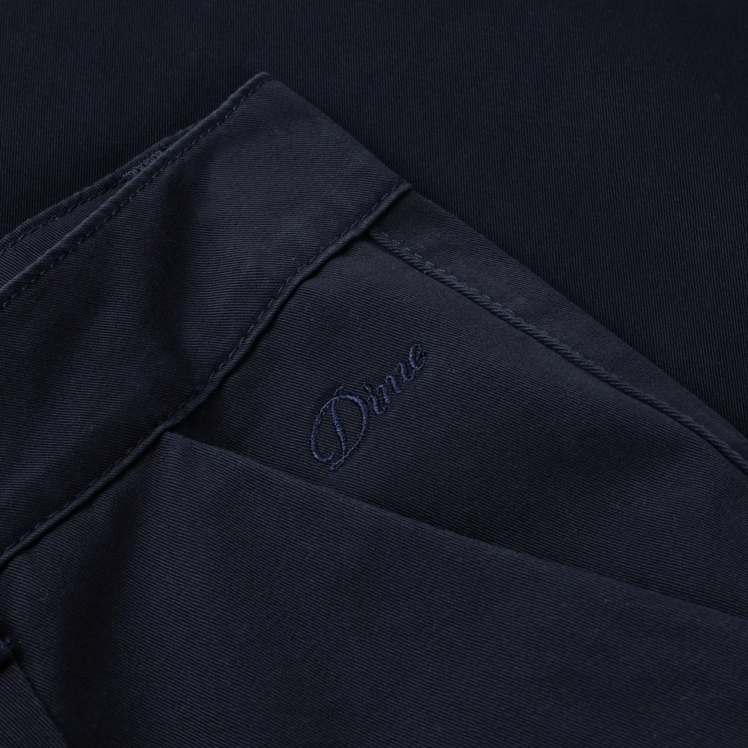 Baggy Chino Pants, Navy - Image 2