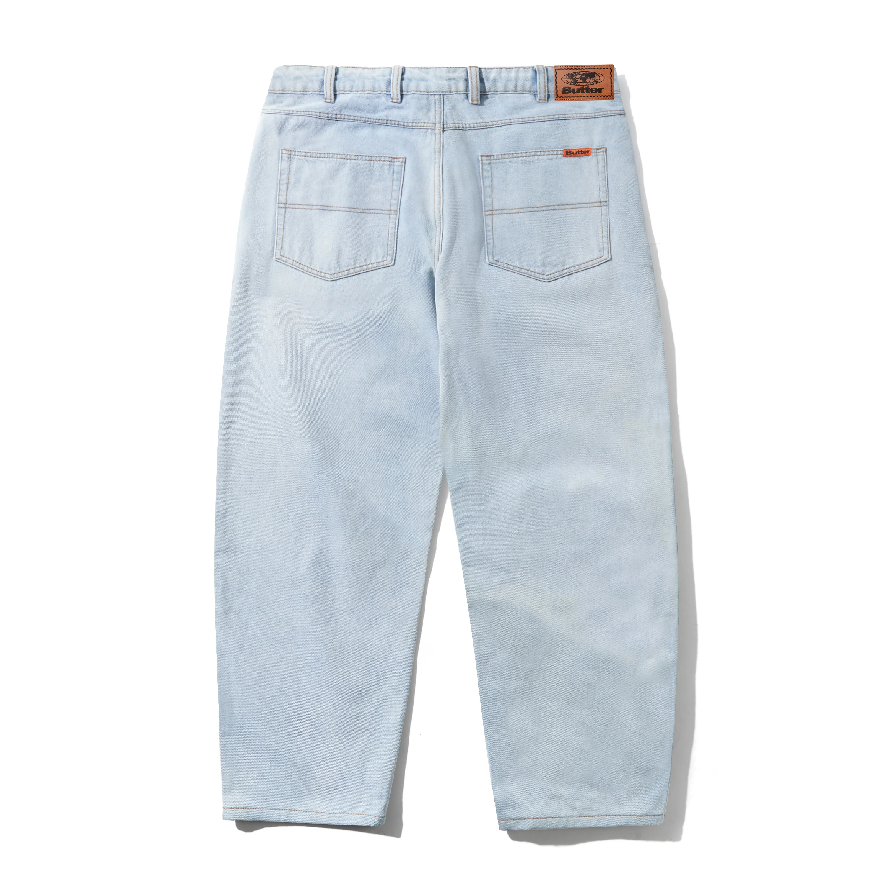 Baggy Denim Jeans, Light Blue - Image 2