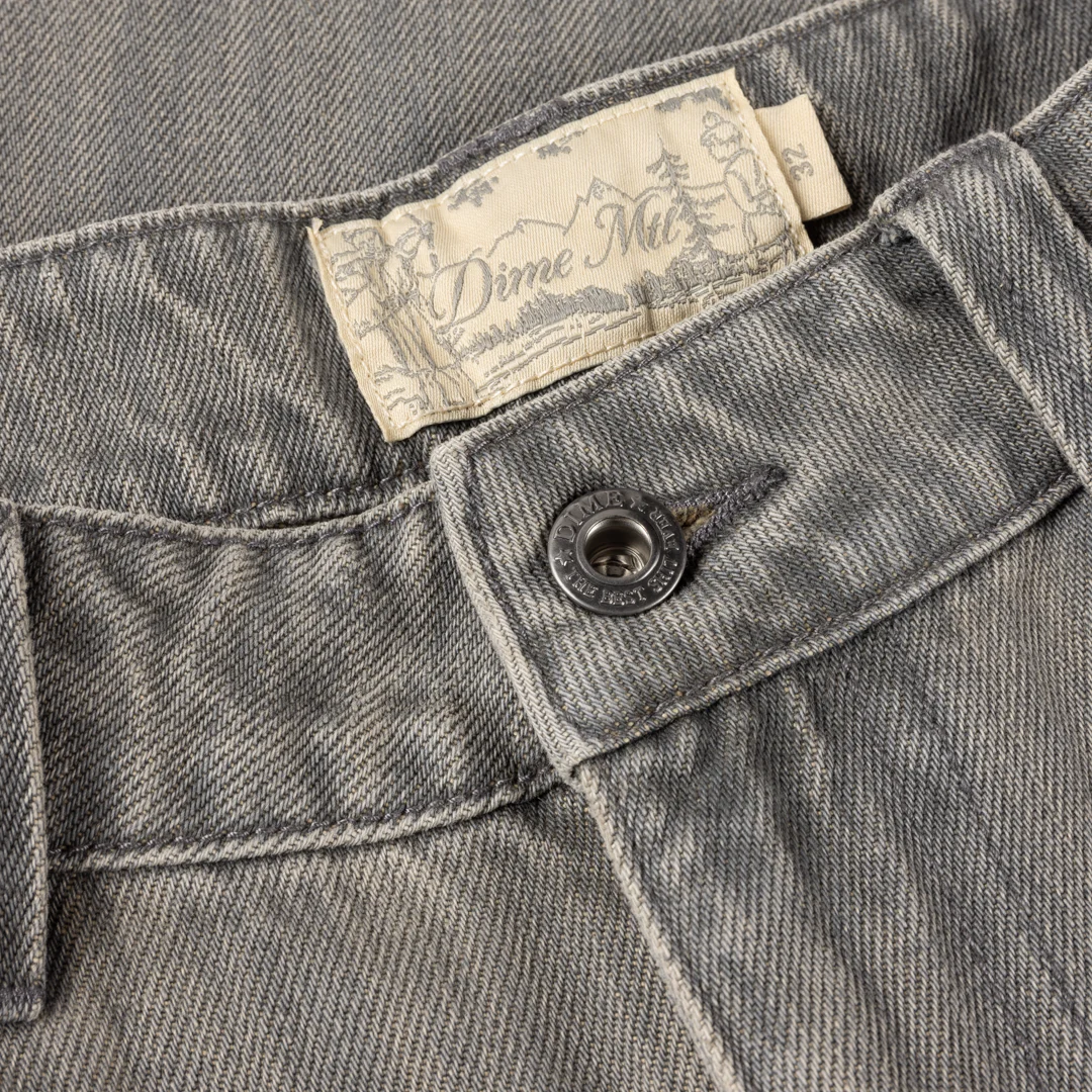 Baggy Denim Pants, Sanblasted Desert - Image 3