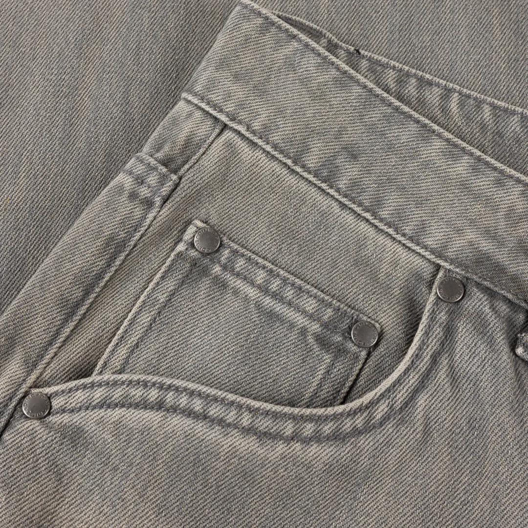 Baggy Denim Pants, Sanblasted Desert - Image 4
