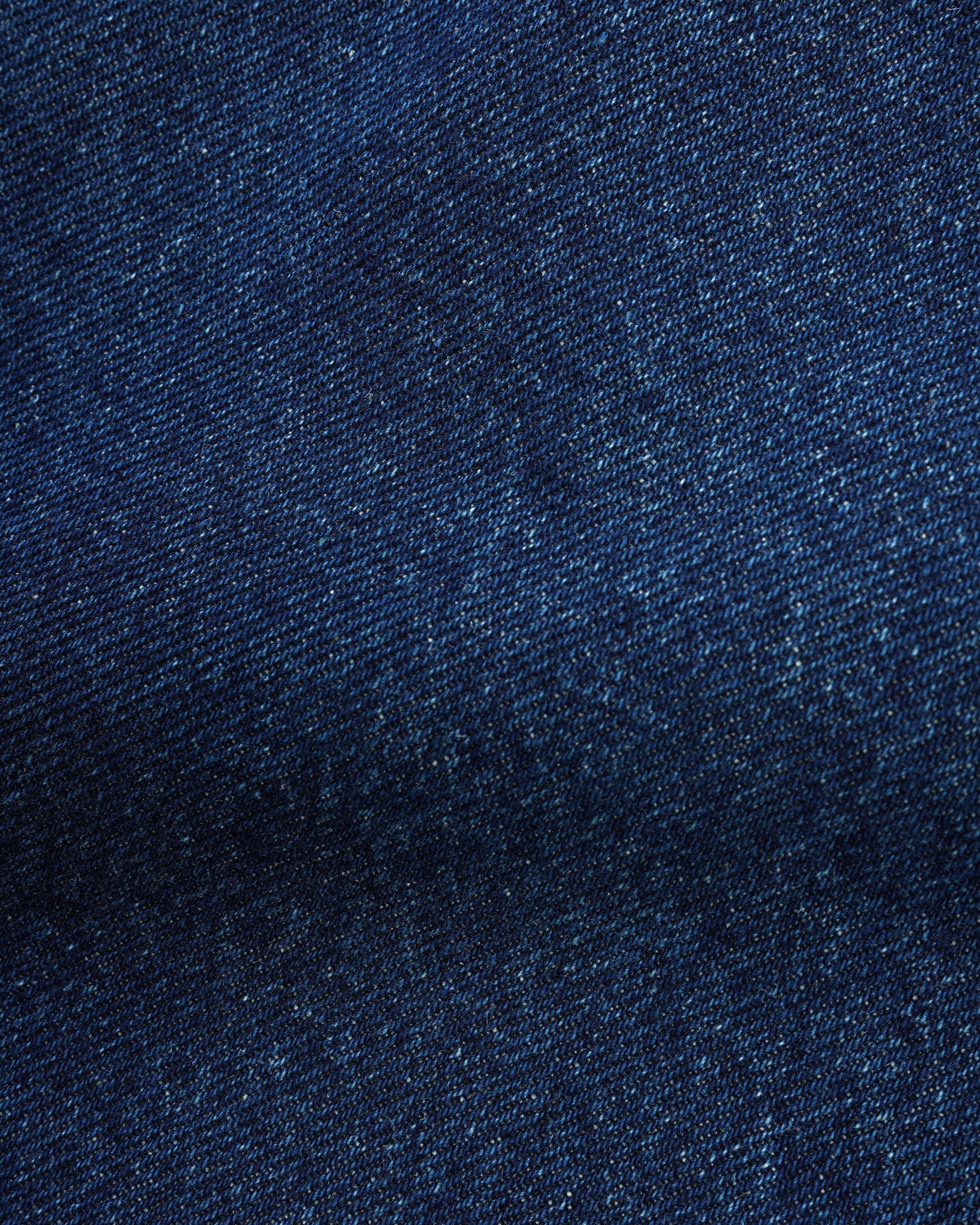 Baggy Denim Shorts, Dark Blue - Image 3