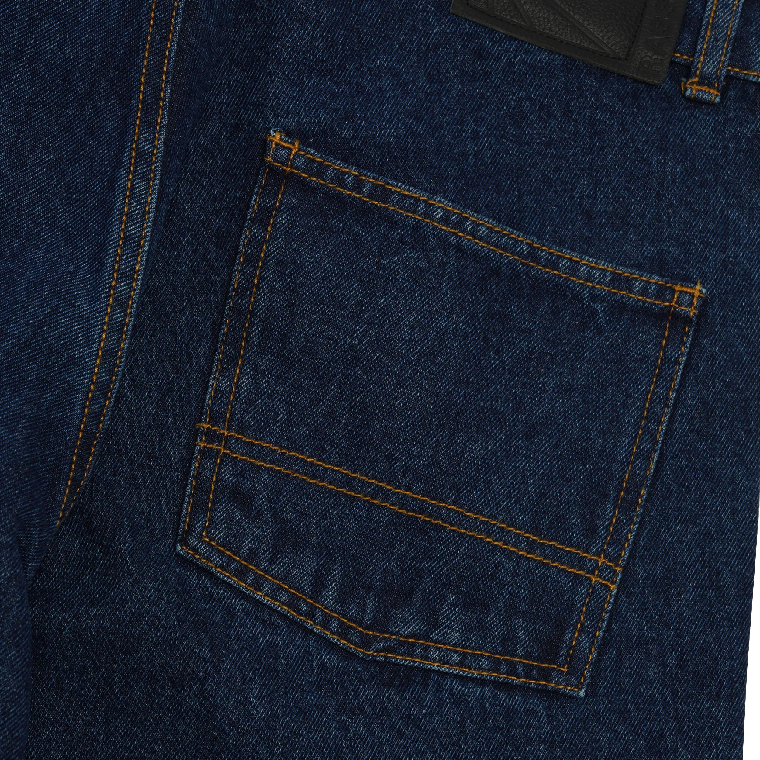 Baggy Woven Denim Pants, Blue - Image 7