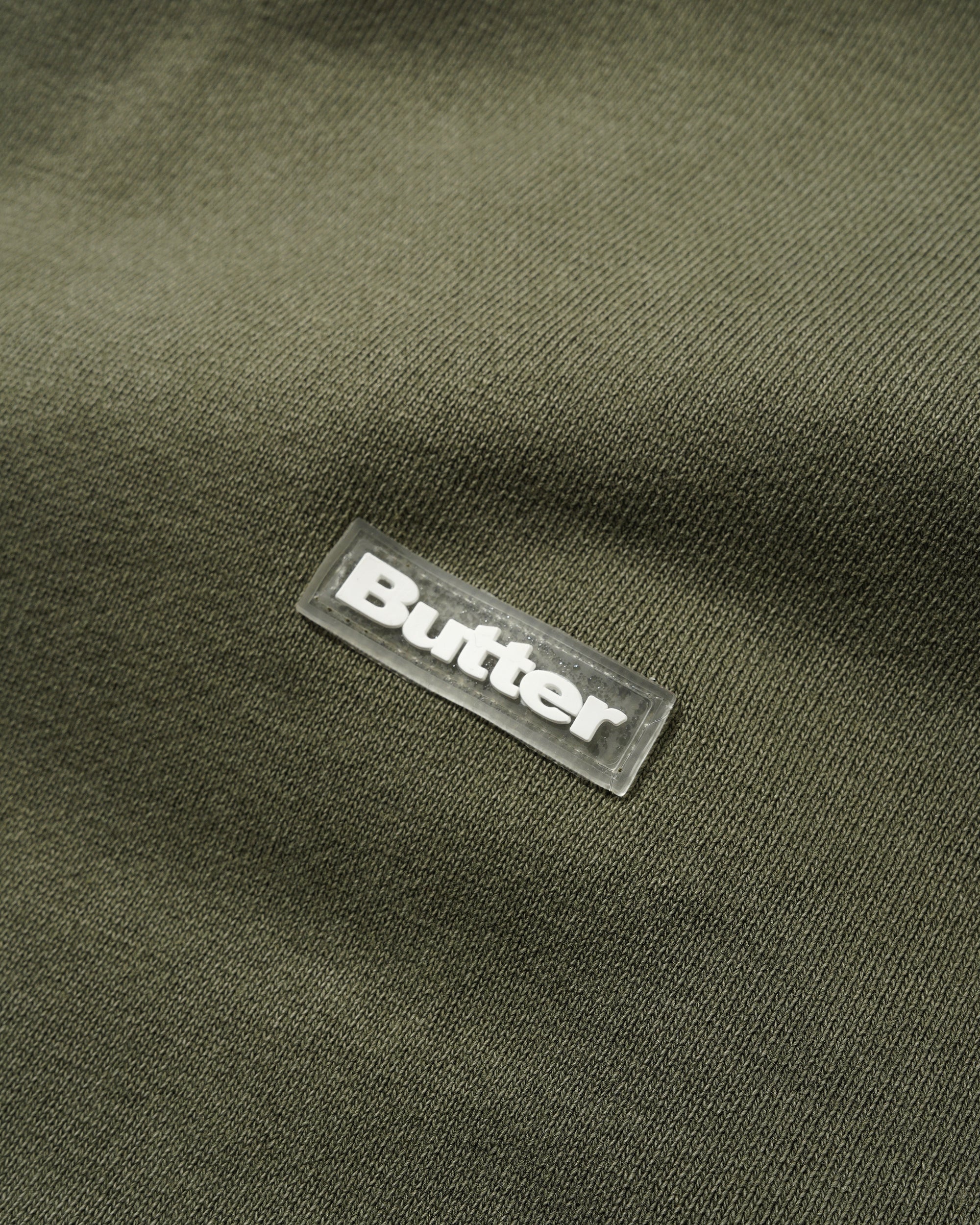Basic Pullover Hood, Washed Army - Image 2