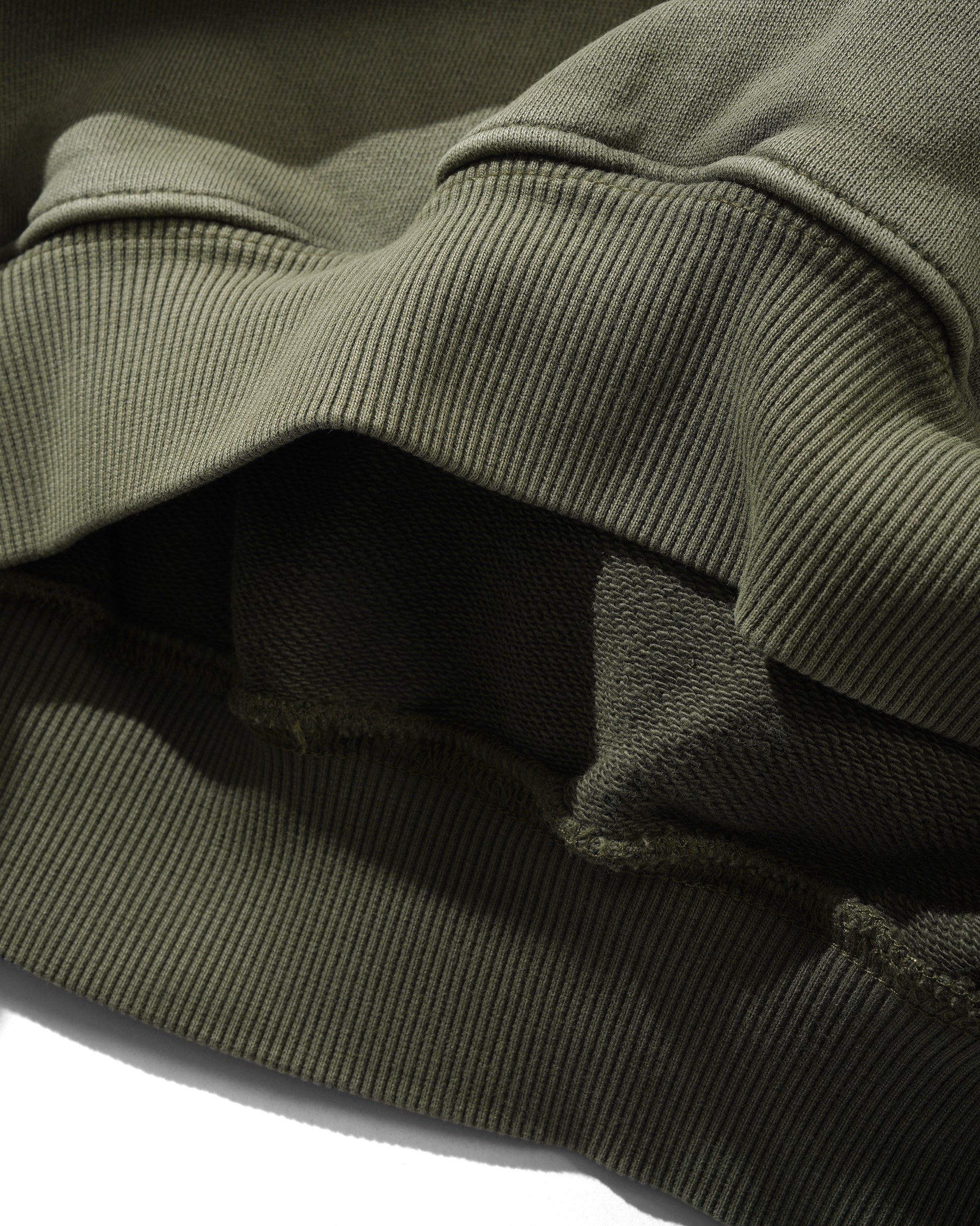 Basic Pullover Hood, Washed Army - Image 4