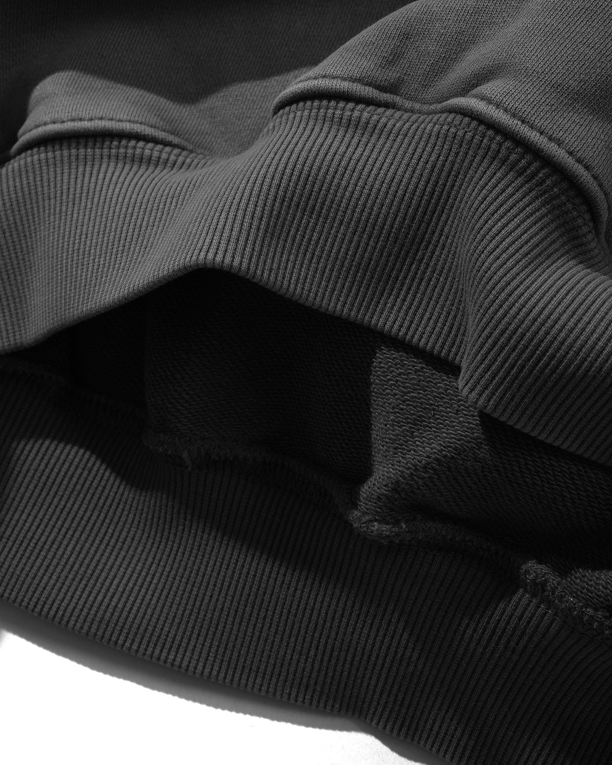 Basic Pullover Hood, Washed Black - Image 2