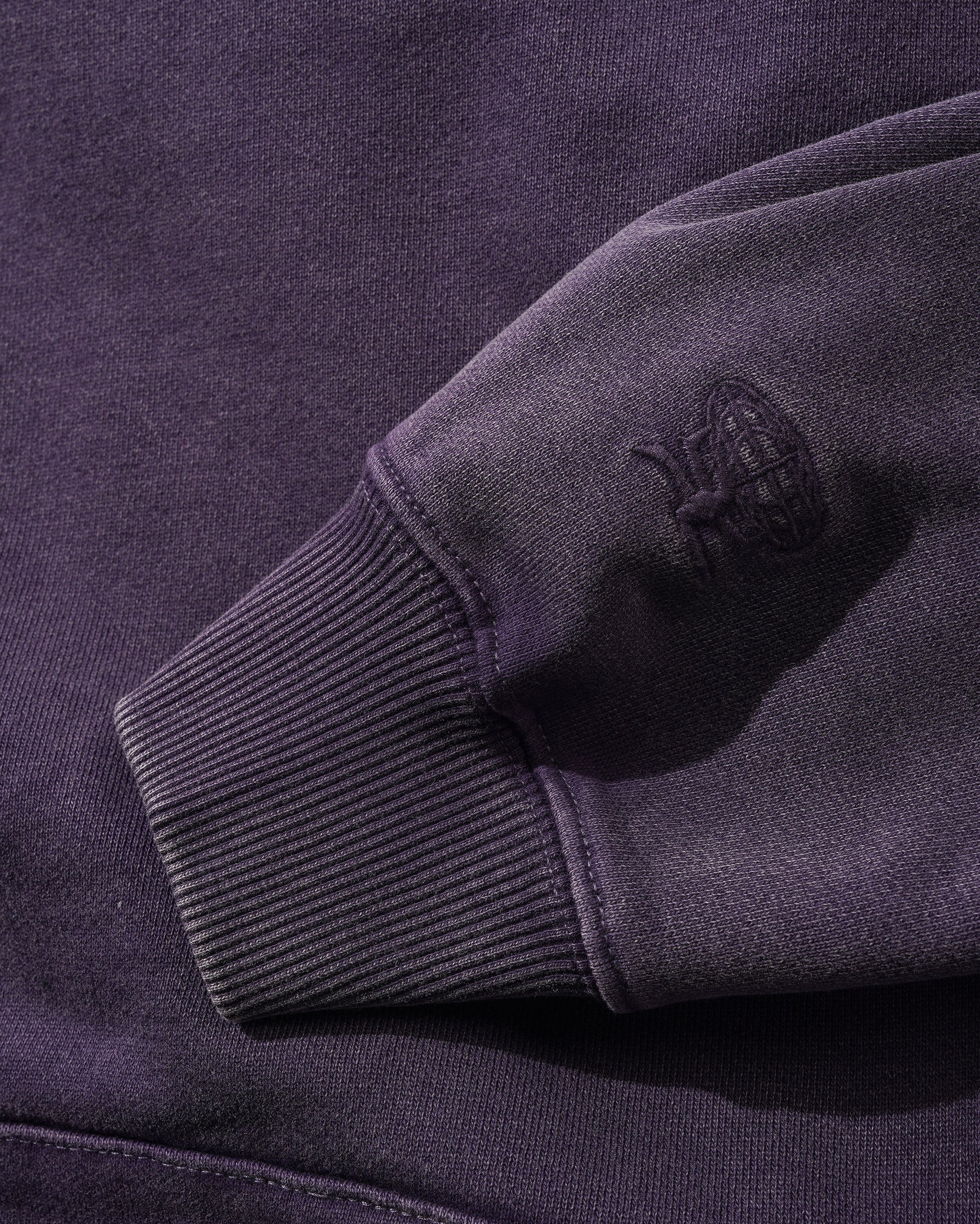 Basic Pullover Hood, Washed Mulberry - Image 3