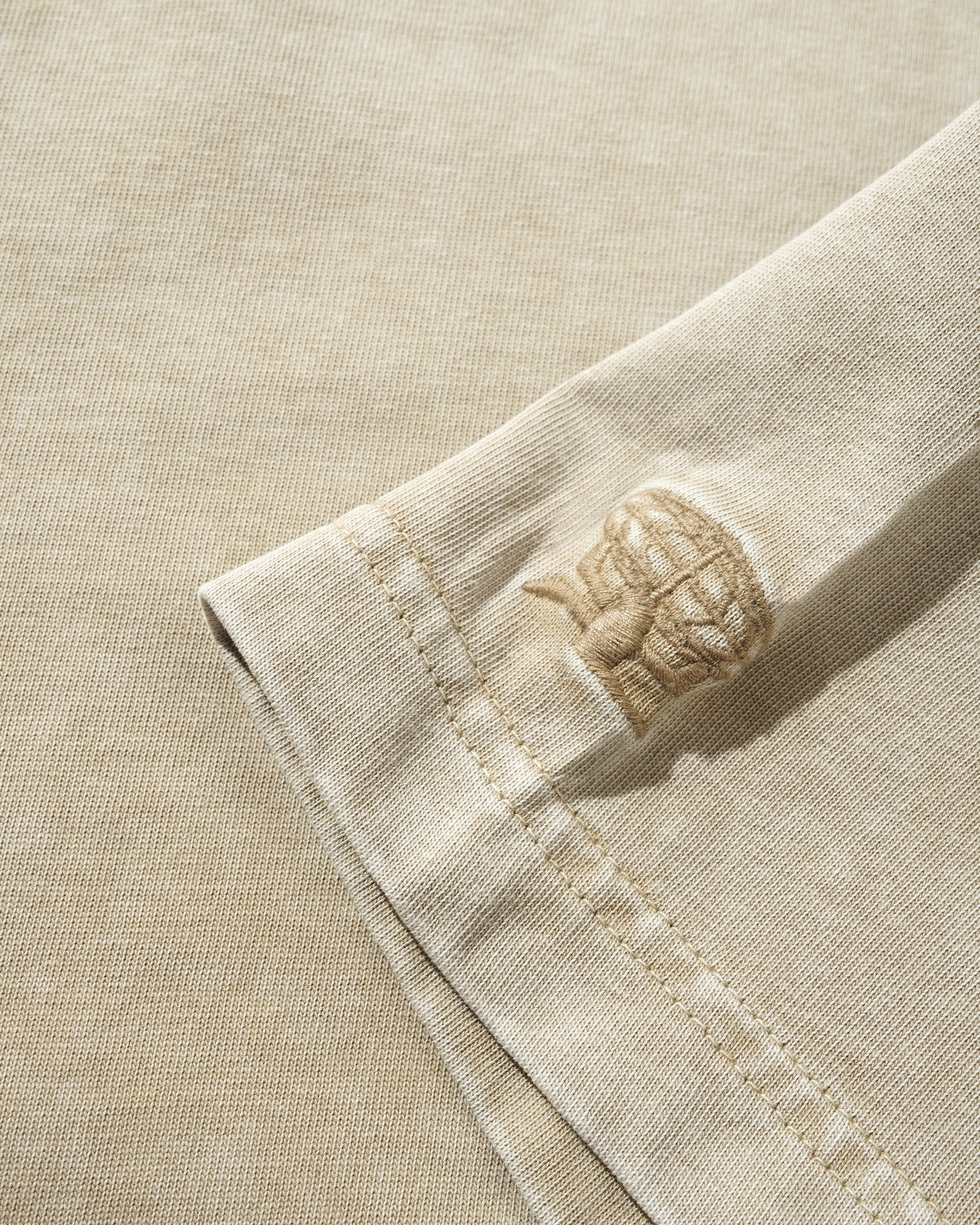 Basic Tee, Washed Sandstone - Image 2
