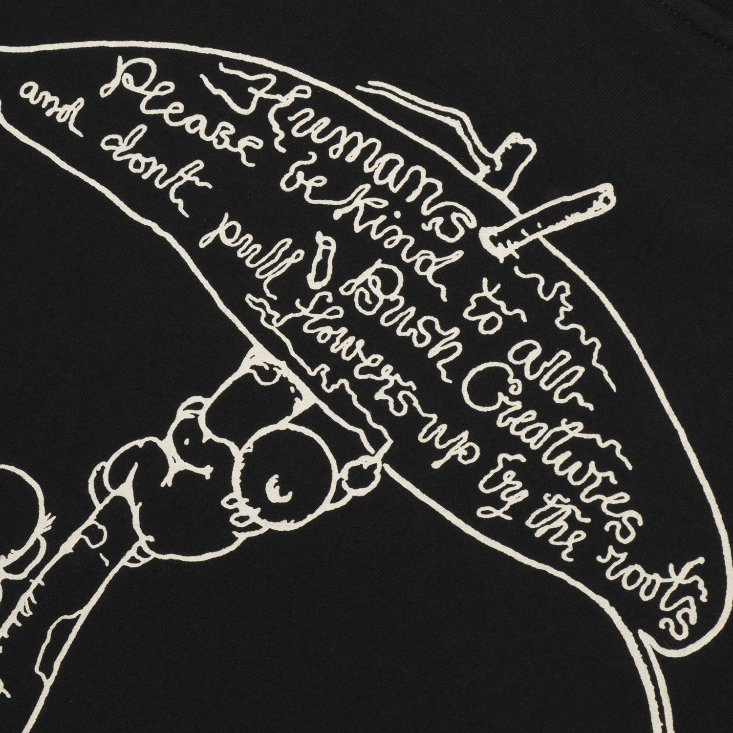 Be Kind Tee, Black / White - Image 4